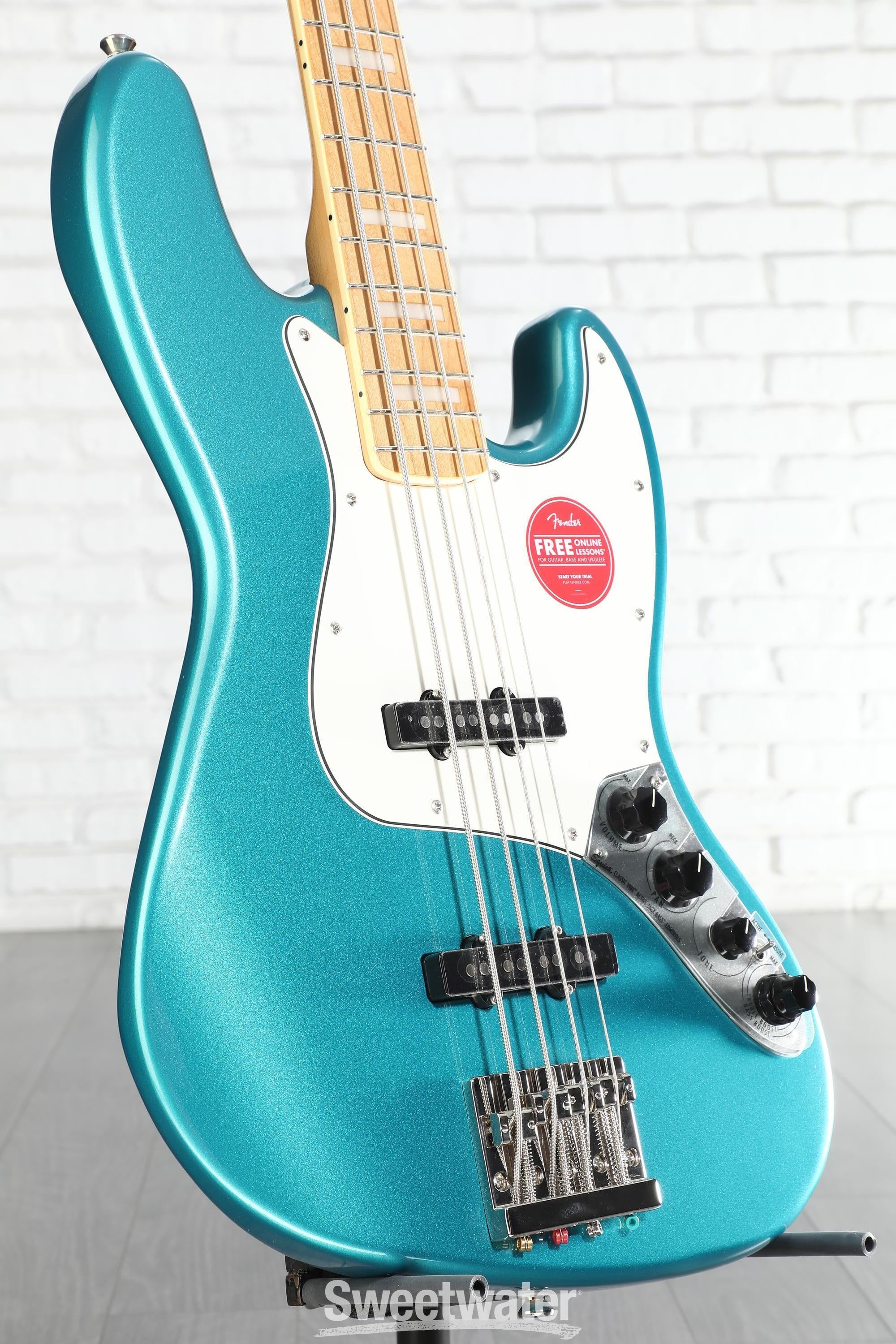 Squier Classic Vibe Active '70s Jazz Bass - Ocean Turquoise