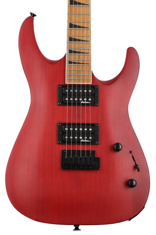 Jackson JS Series Dinky Arch Top JS24 DKAM Electric Guitar - Red Stain
