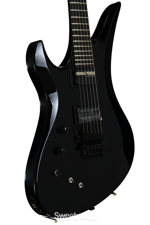 Schecter Blackjack A-6 w/Floyd Rose, Left-Handed - Gloss Black, w