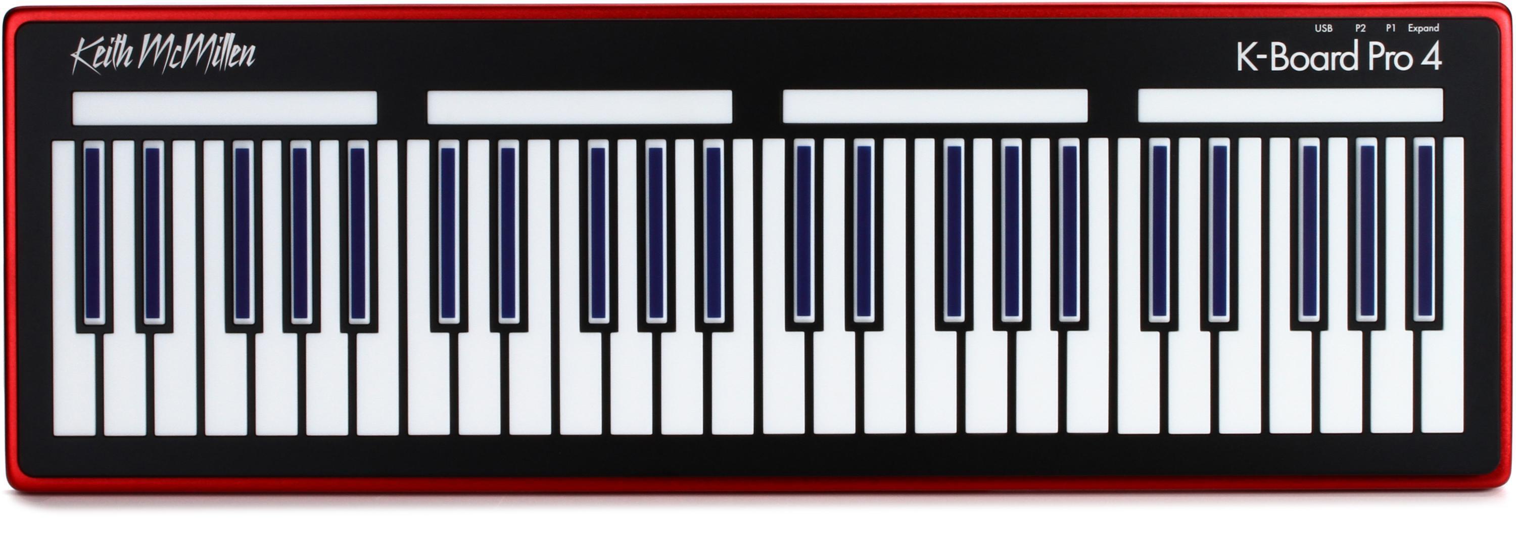 Keith McMillen Instruments K-Board Pro 4 Smart Sensor Keyboard | Sweetwater