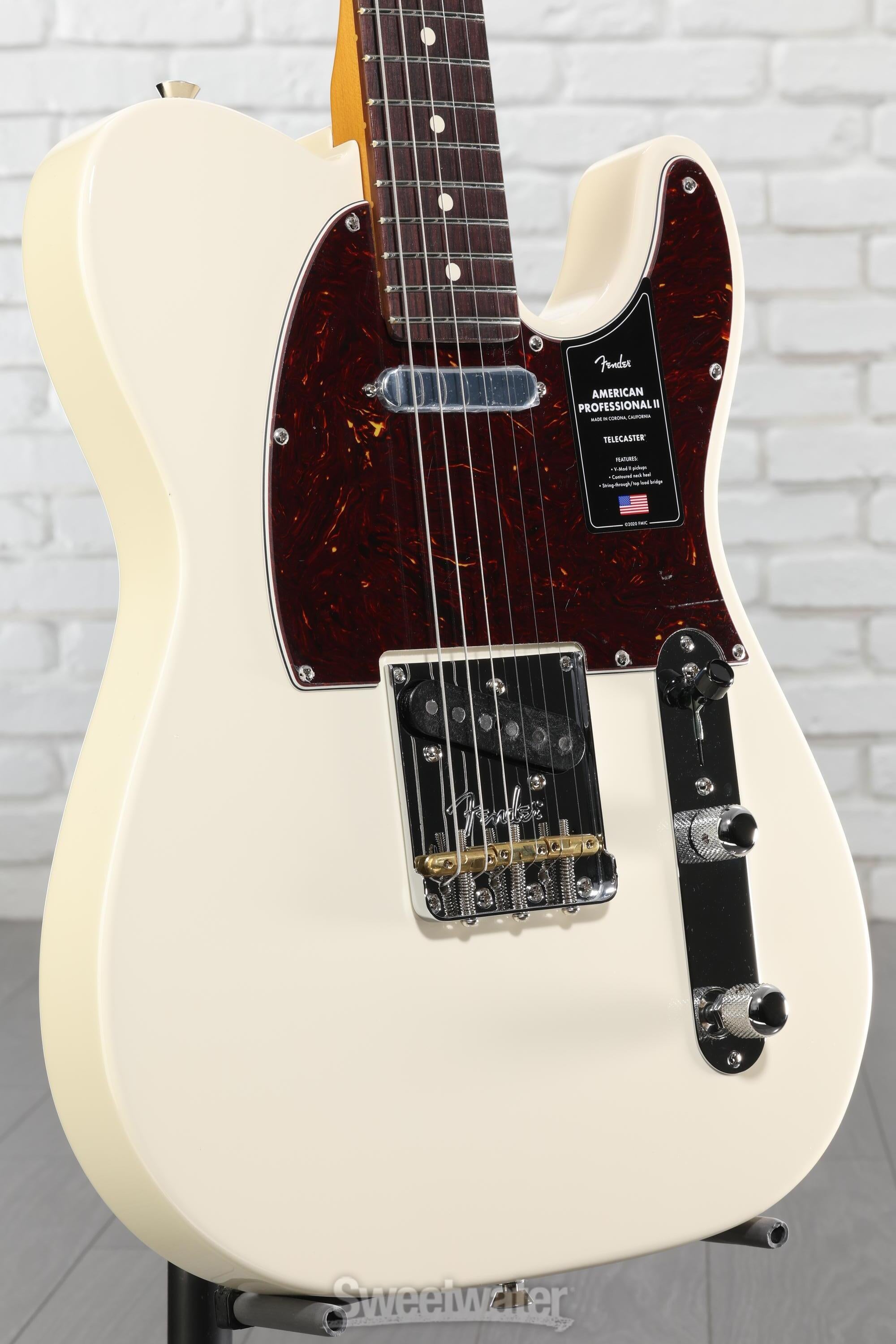 Fender American Professional II Telecaster - Olympic White with