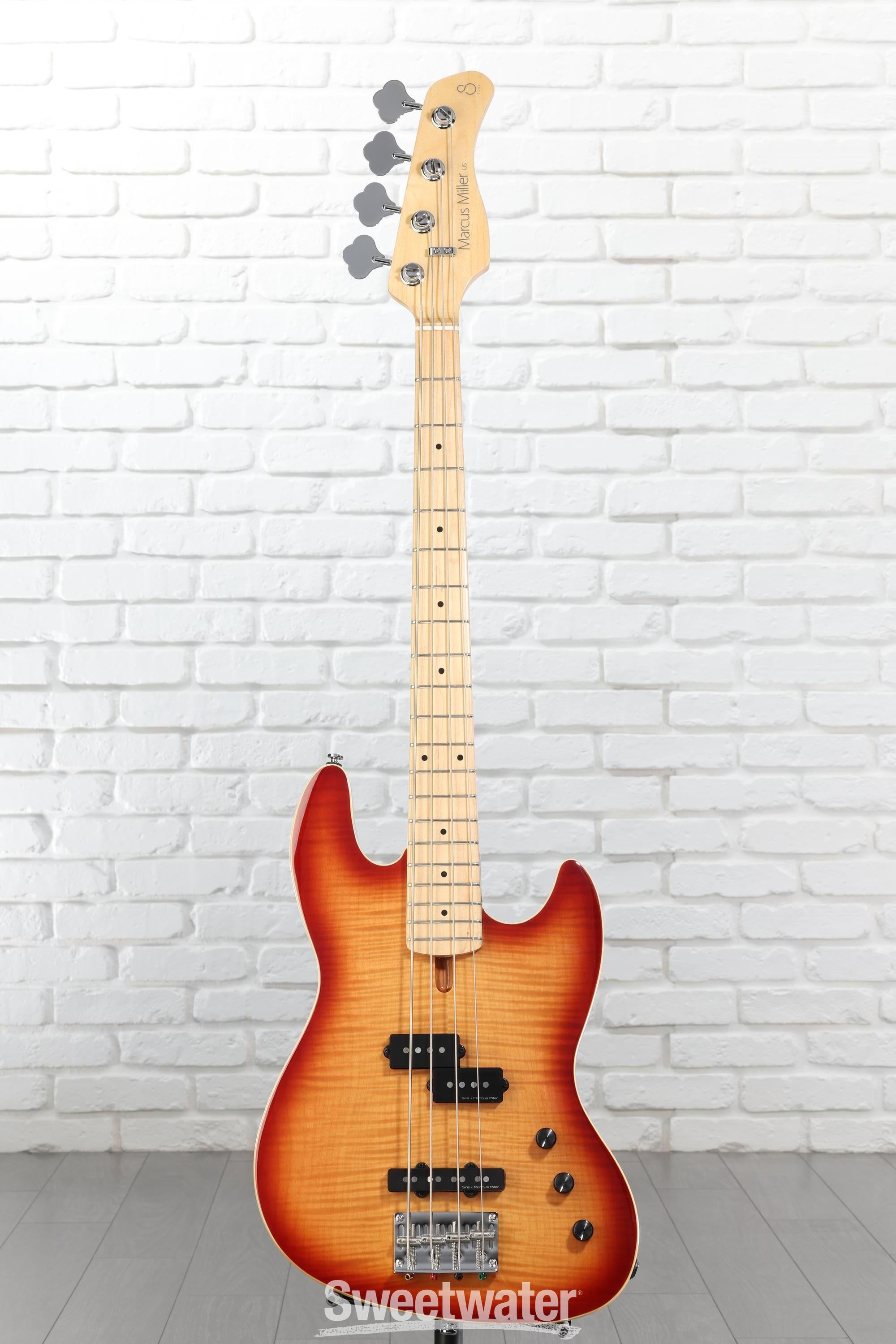 Sire Marcus Miller U5 Alder 4-string Bass Guitar - Tobacco