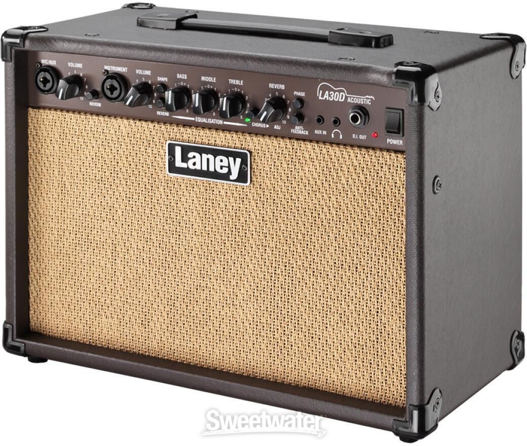 Laney LA30D 30-watt 2-channel Acoustic Guitar Combo Amp | Sweetwater