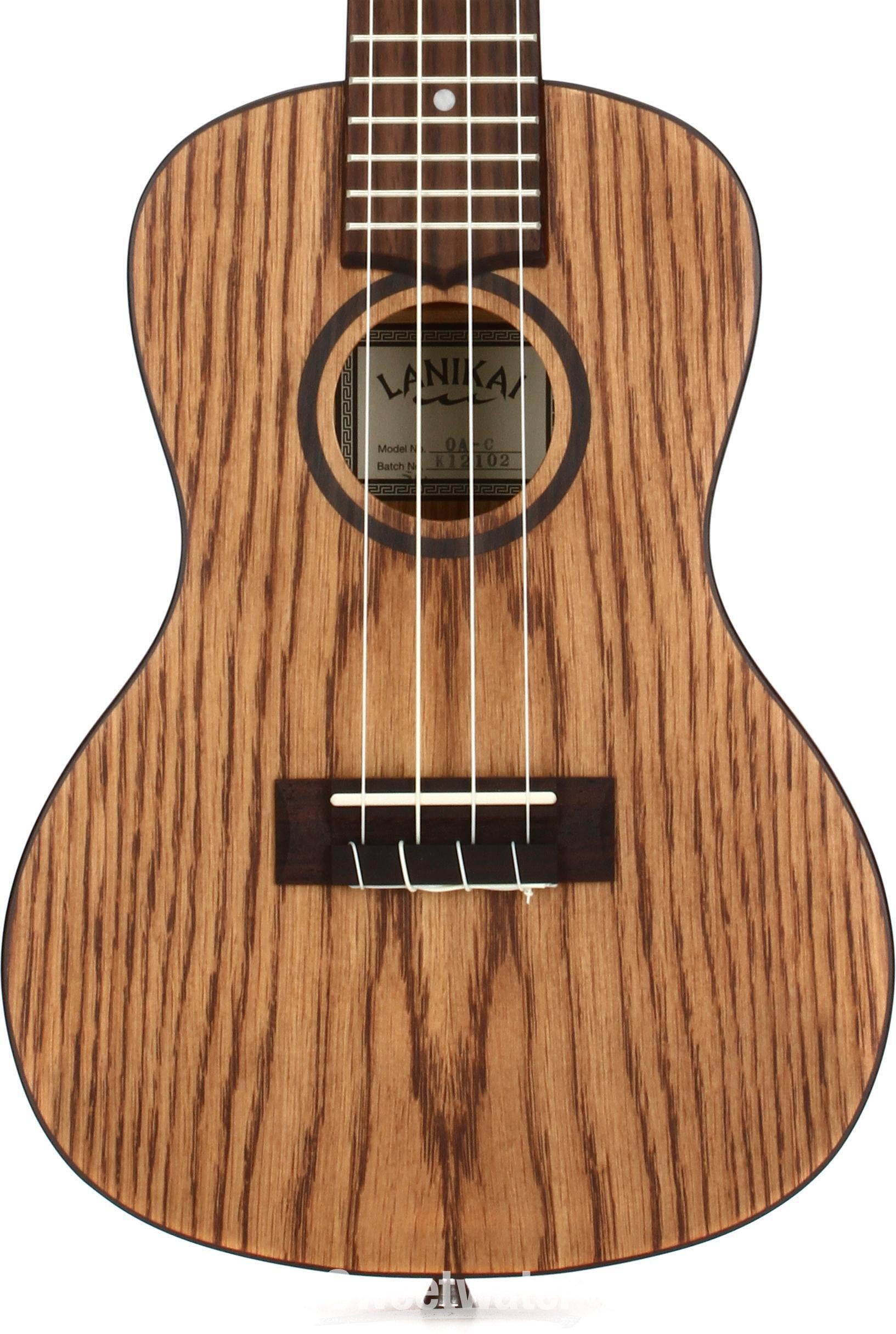 Lanikai OA-C Oak Ukulele - Concert