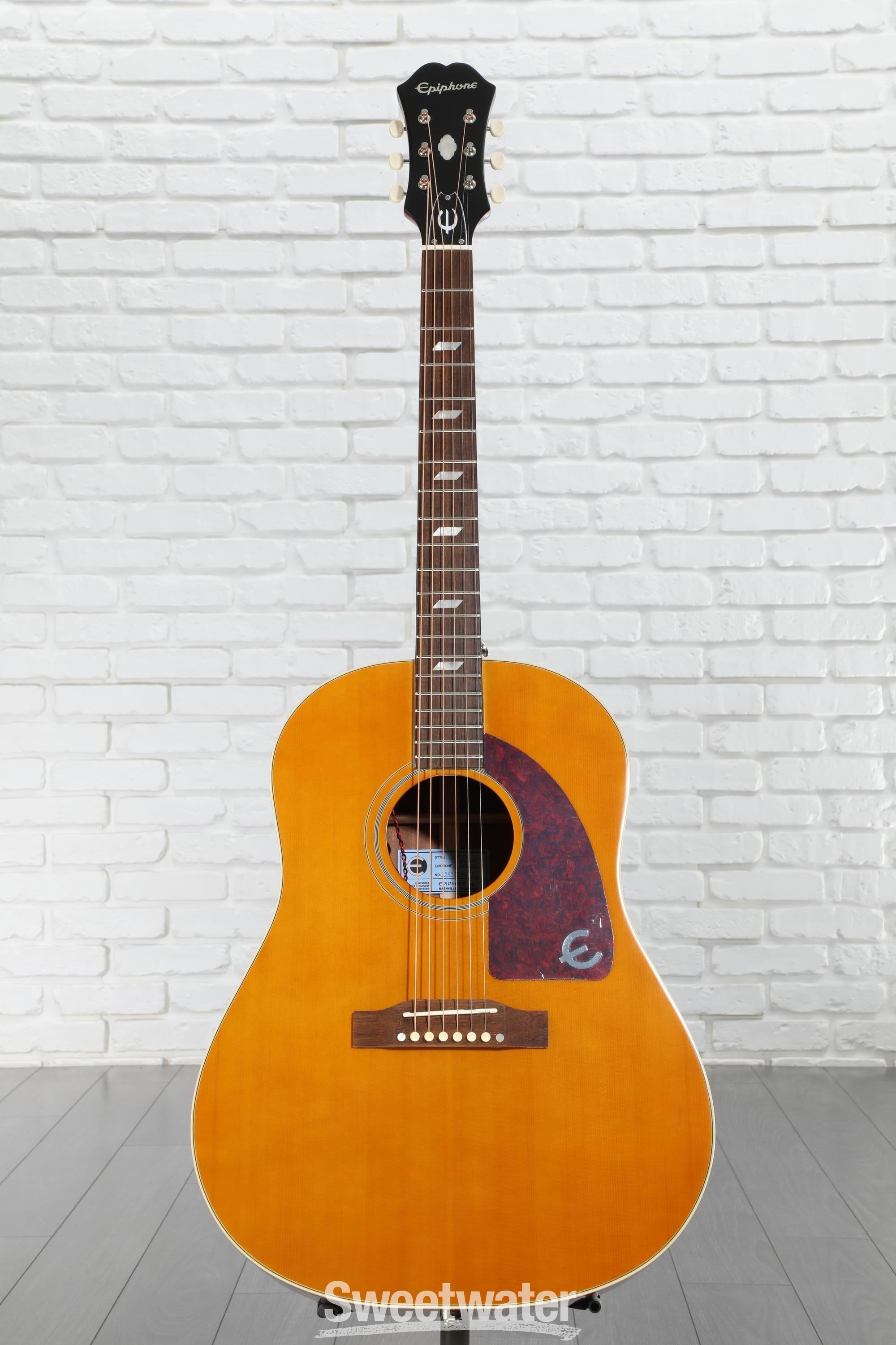 ギター Epiphone FT-79 Masterbilt Texan Used Epiphone Masterbilt Texan FT-79 - Faded Cherry with