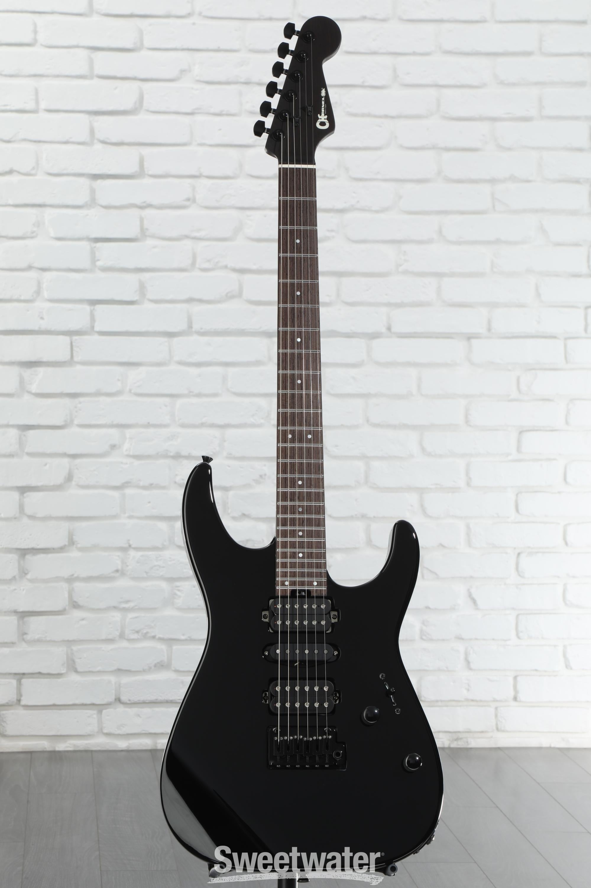 Charvel MJ DK24 HSH 2PT Electric Guitar - Black | Sweetwater