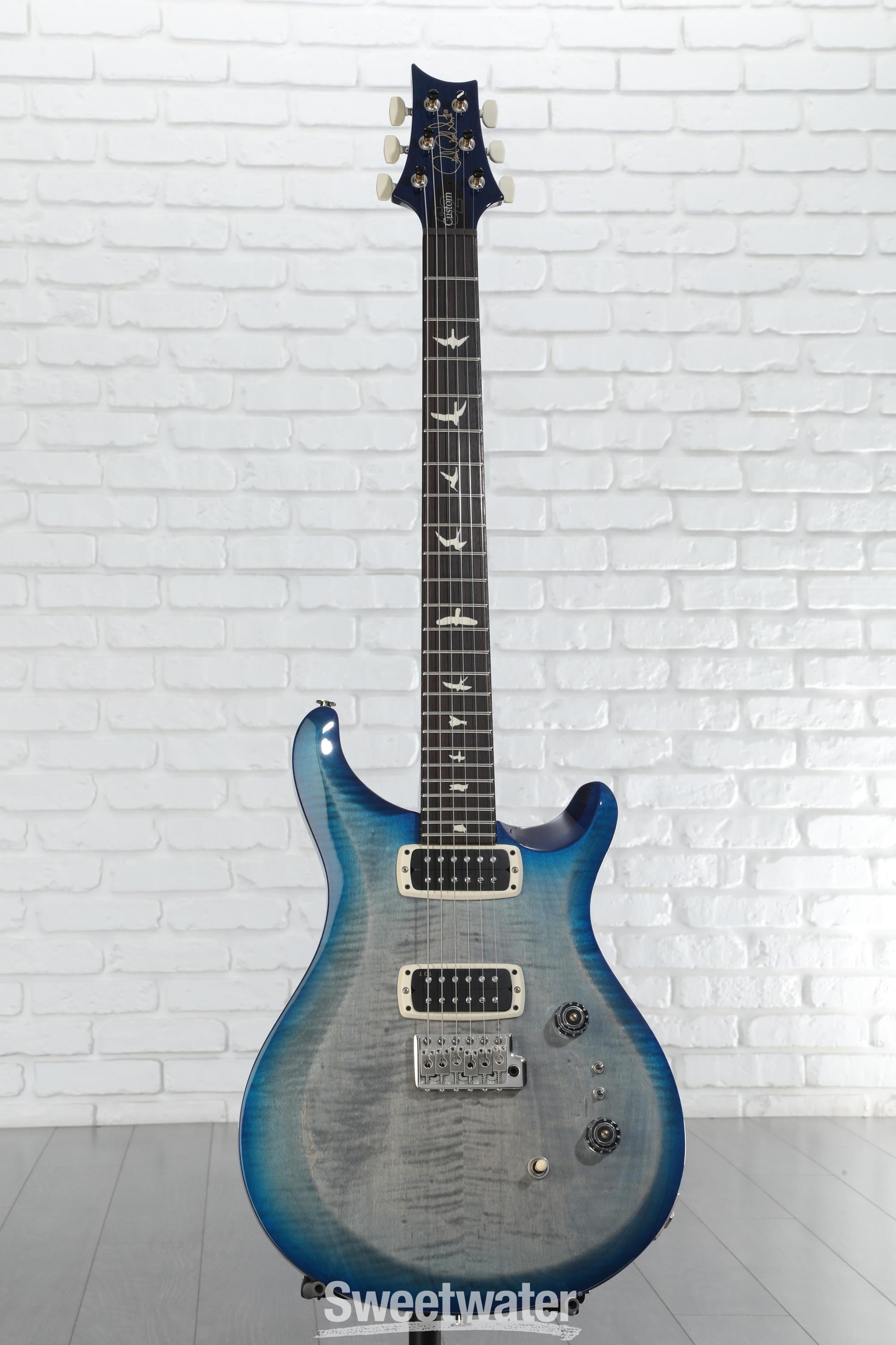 ギター PRS S2 singlecut semi-hollow Whale Blue PRS S2 Singlecut Semi-Hollow - Whale Blue | Sweetwater