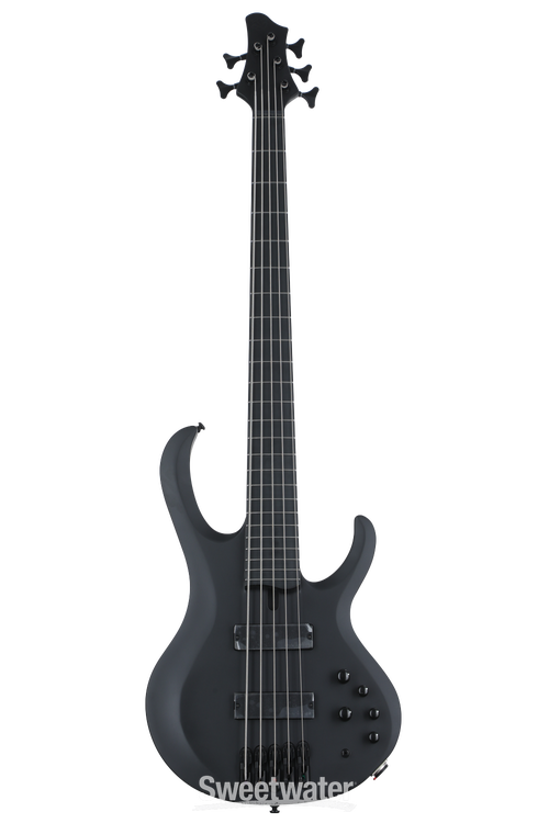Ibanez Iron Label BTB652EX - Black Flat | Sweetwater