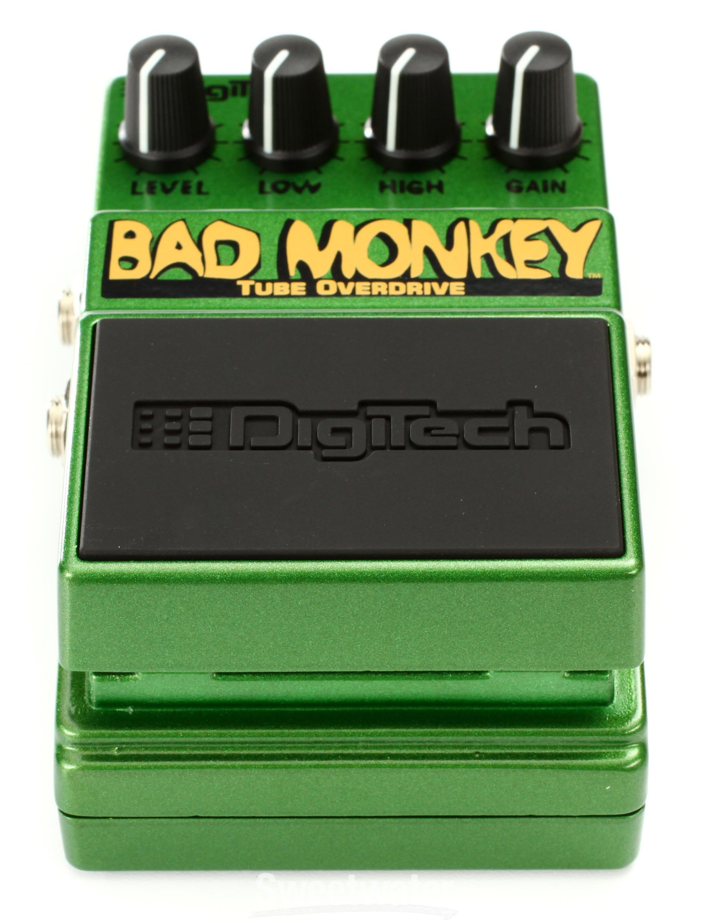 DigiTech Bad Monkey Analog Tube Overdrive Pedal Reviews | Sweetwater