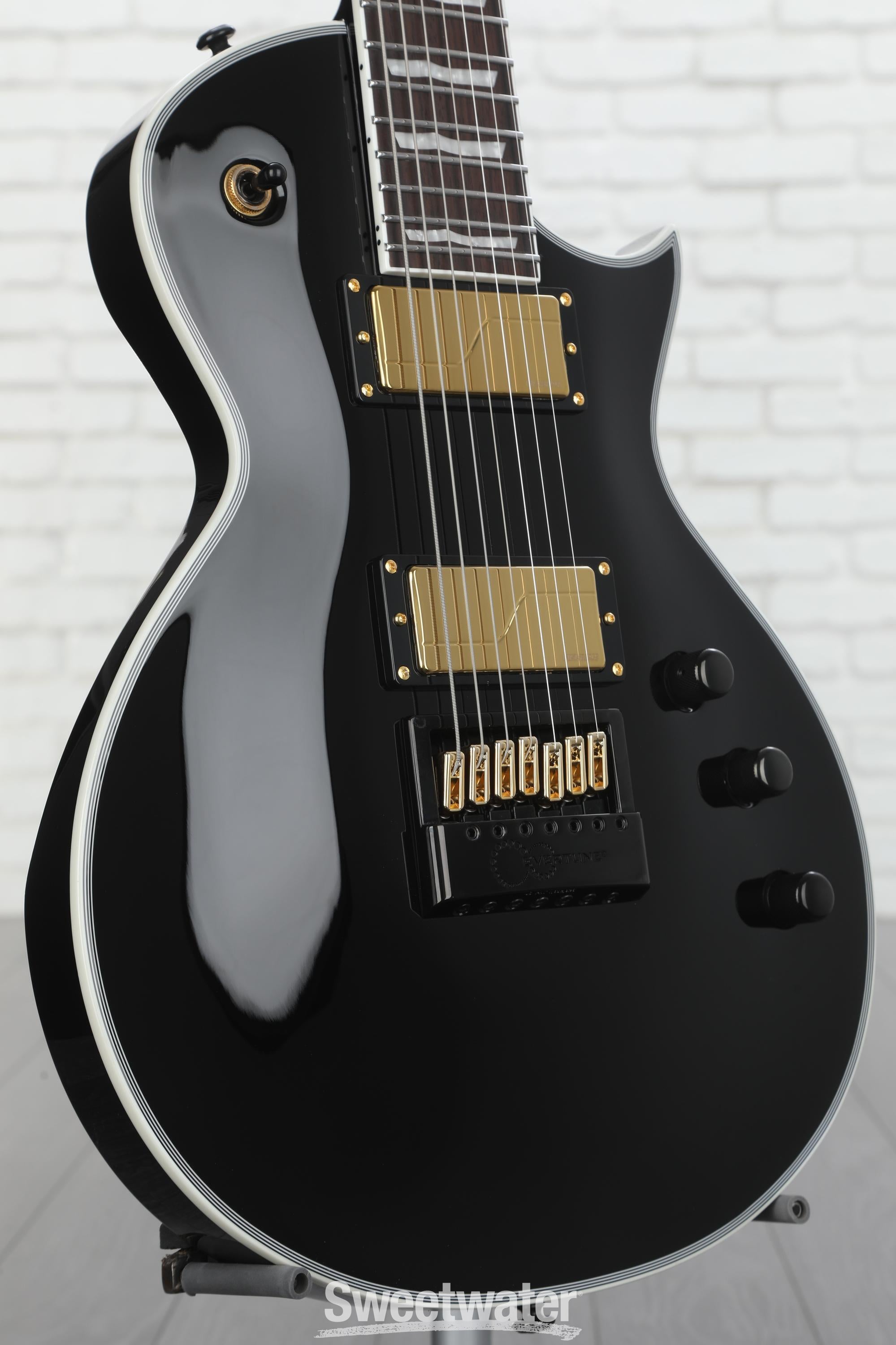 ESP LTD EC-1007 Baritone EverTune 7-string Electric Guitar - Black ...