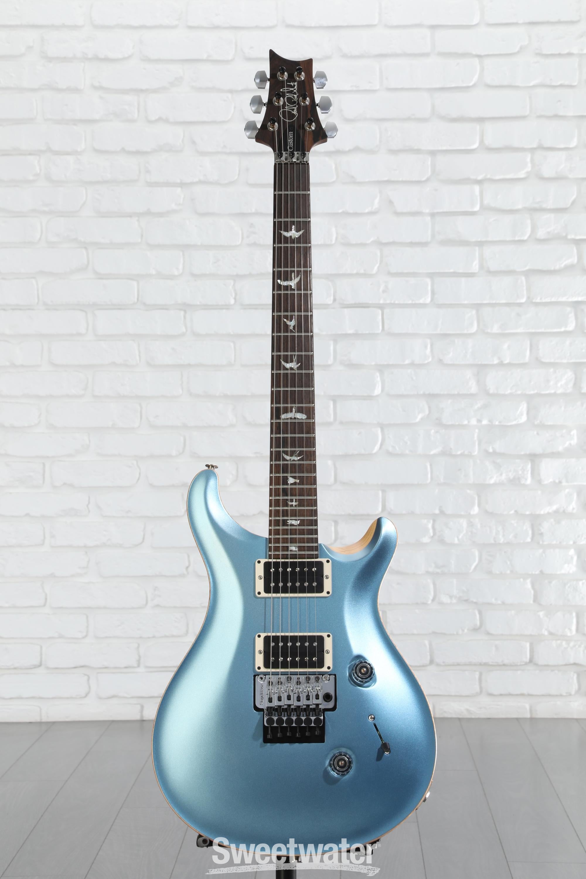 PRS Wood Library Custom 24 Floyd 10-Top Electric Guitar - Satin