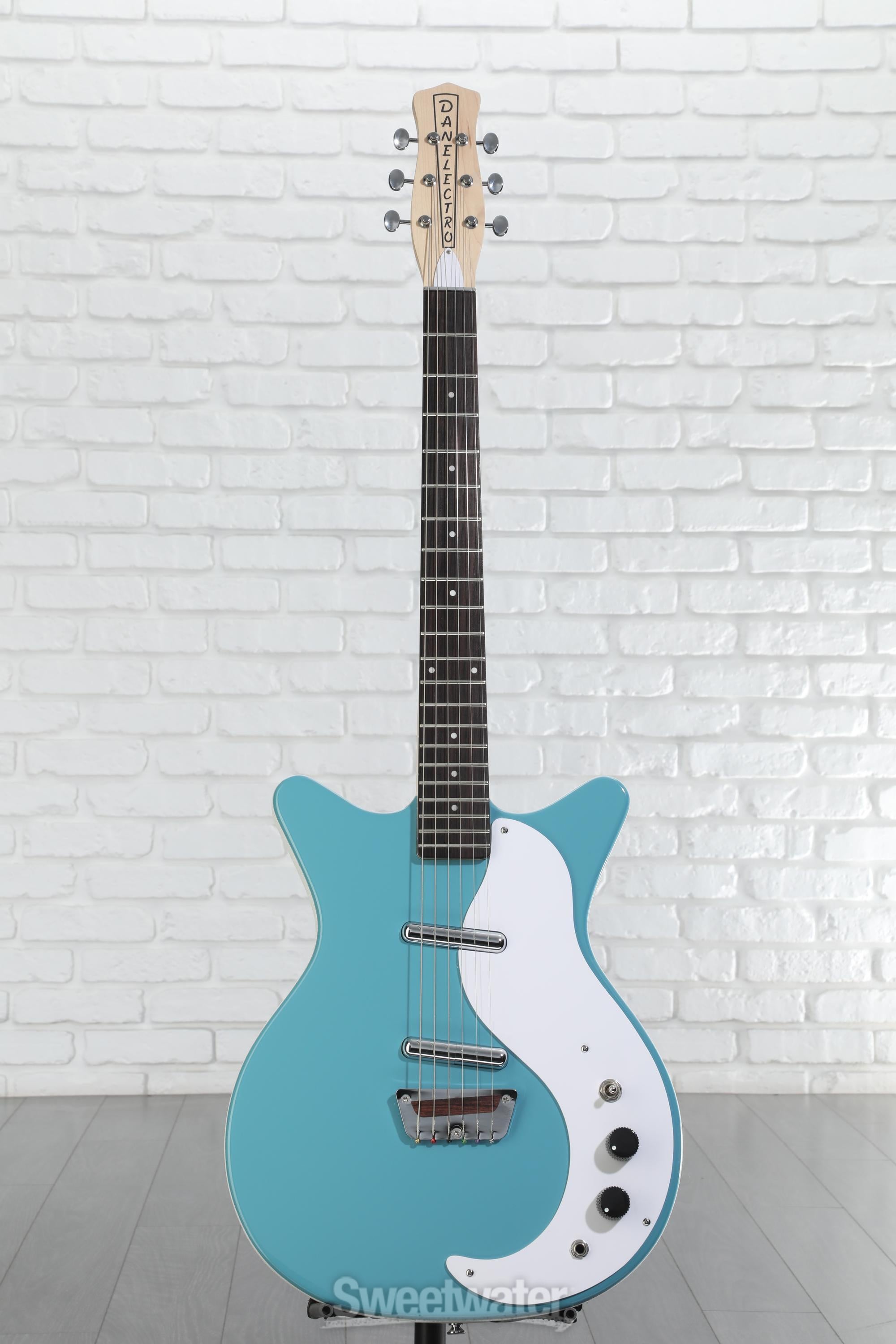 Danelectro Stock '59 Electric Guitar - Turquoise | Sweetwater