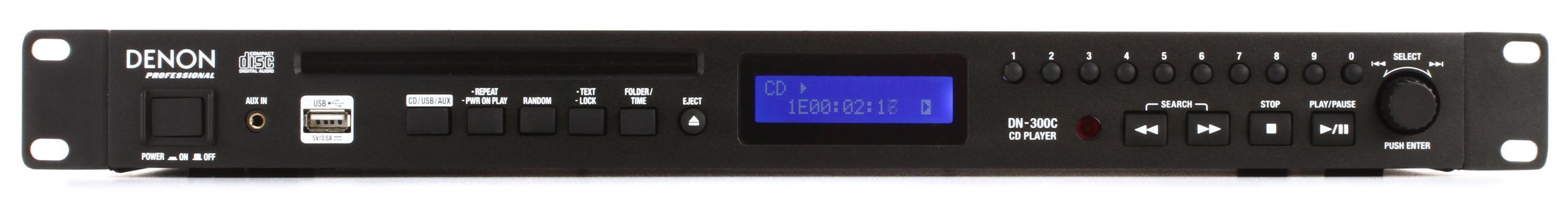 CDレコーダー DENON PROFESSIONAL DN-300CR 製品情報：DN-300CR：DENON professional