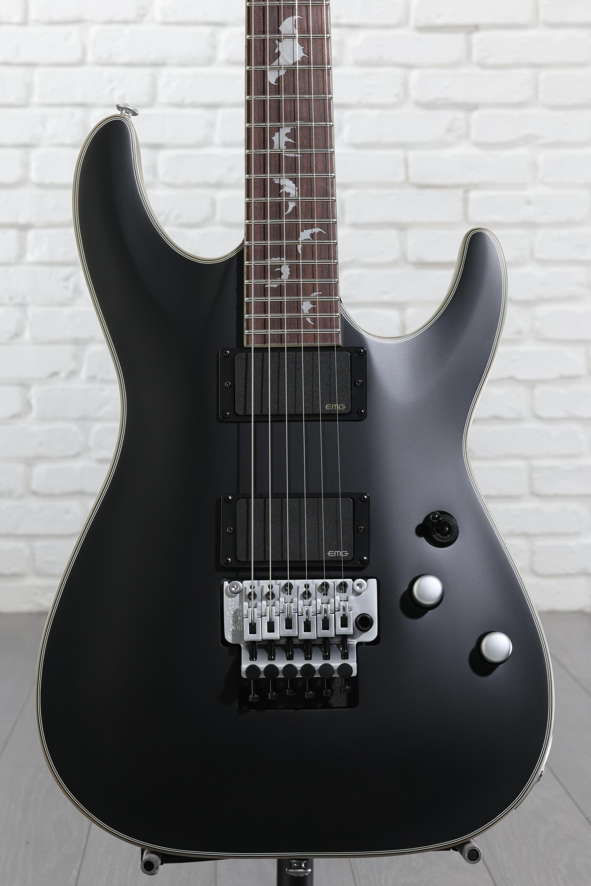 Schecter Damien Platinum 6 FR - Satin Black | Sweetwater