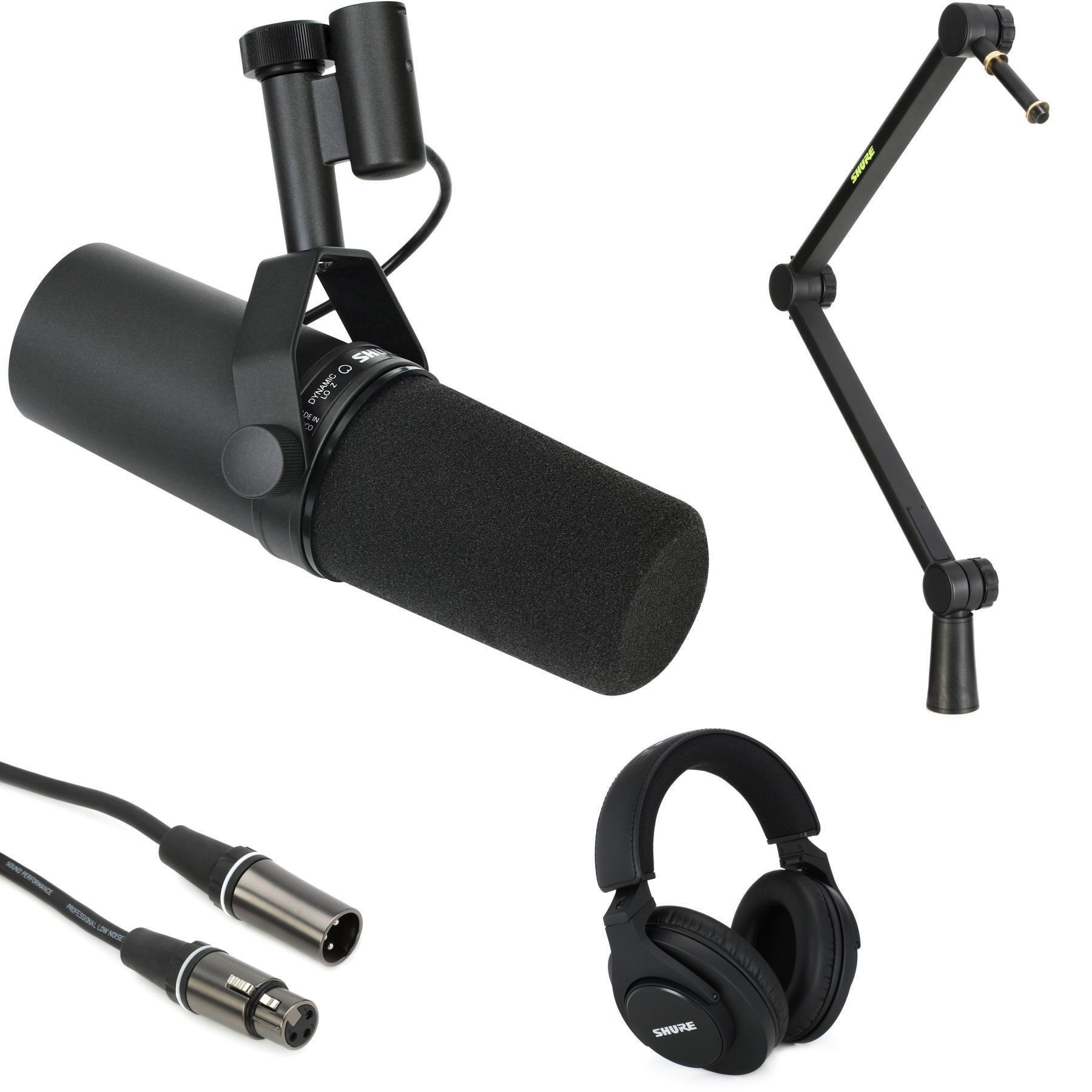 SHURE SM7B & Cloudlifter CL-1 セット Shure SM7B Dynamic Microphone and CL-1 Cloudlifter Kit with