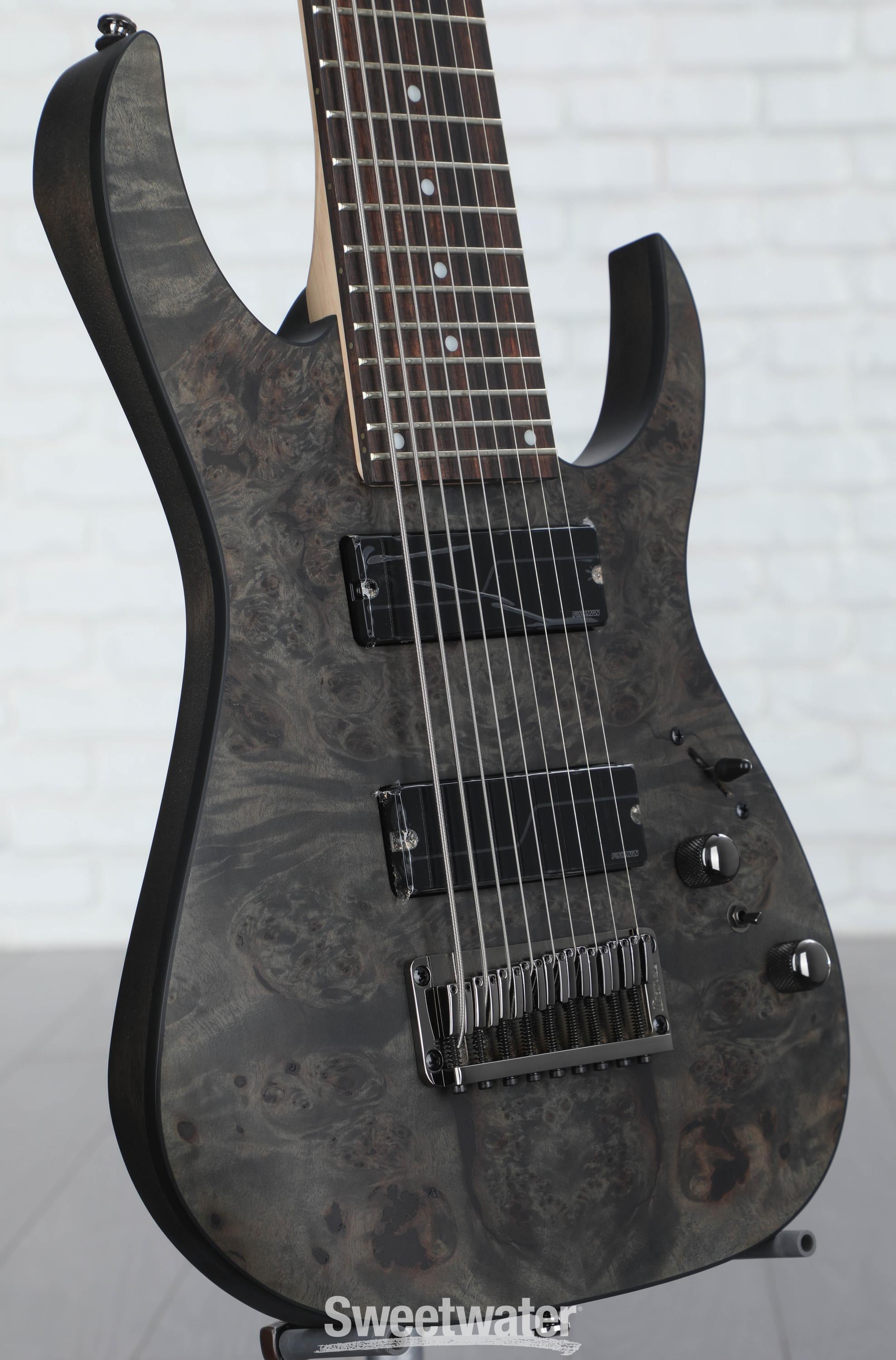 Ibanez Axe Design Lab RG9PB 9-string Electric Guitar - Transparent