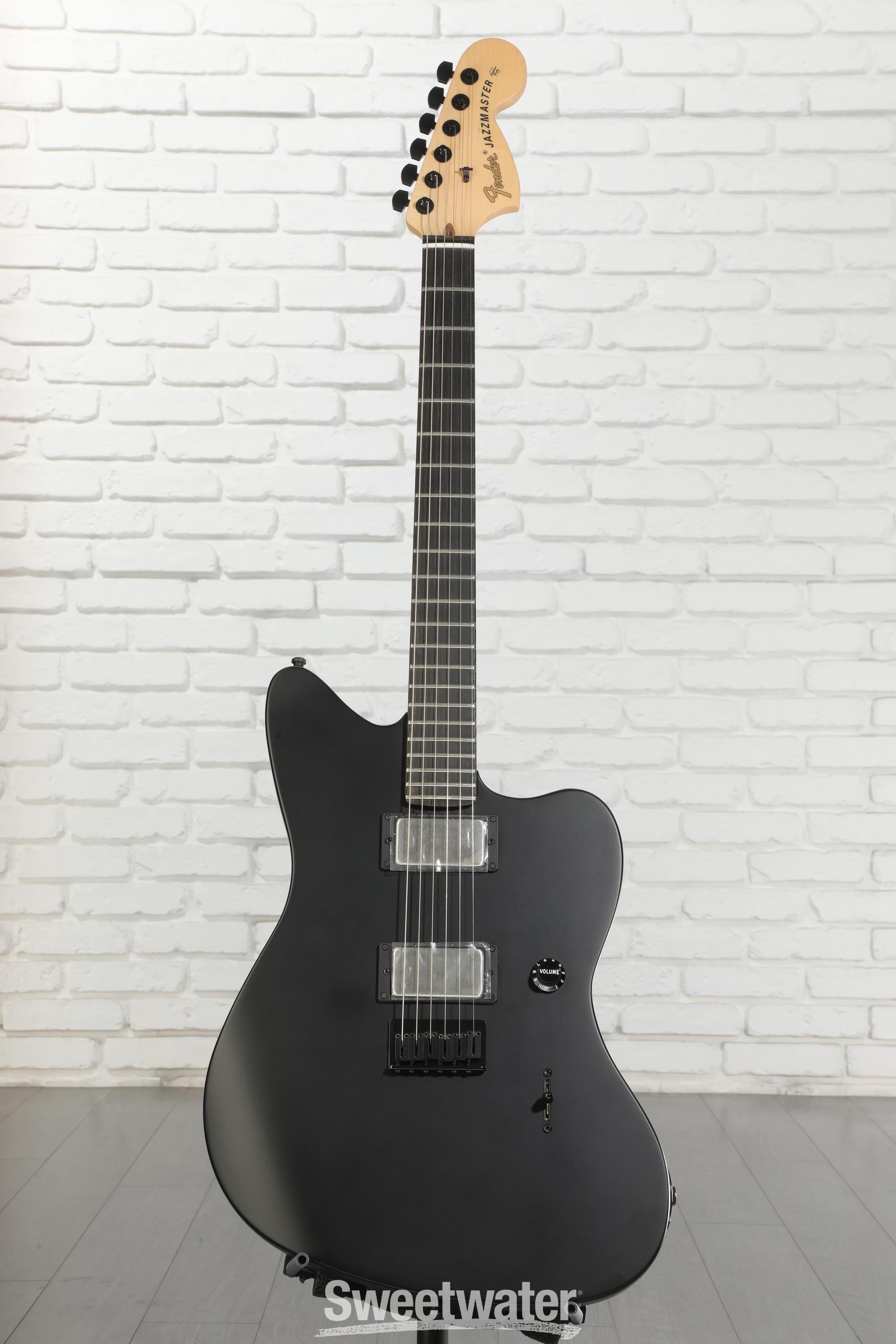 Fender Jim Root Jazzmaster - Flat Black with Ebony Fingerboard