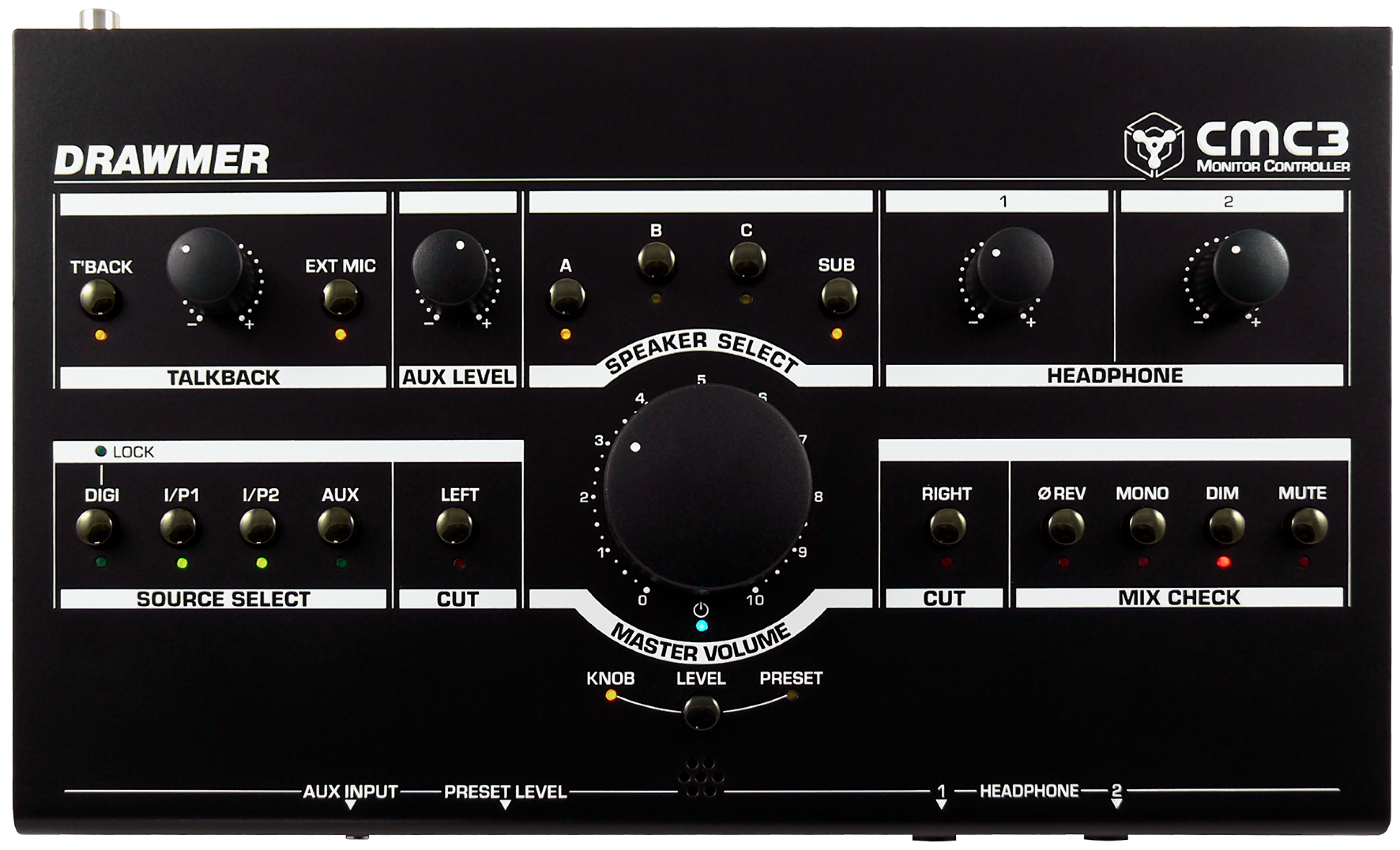 Drawmer CMC3 Compact Monitor Controller - Thumbnail 4