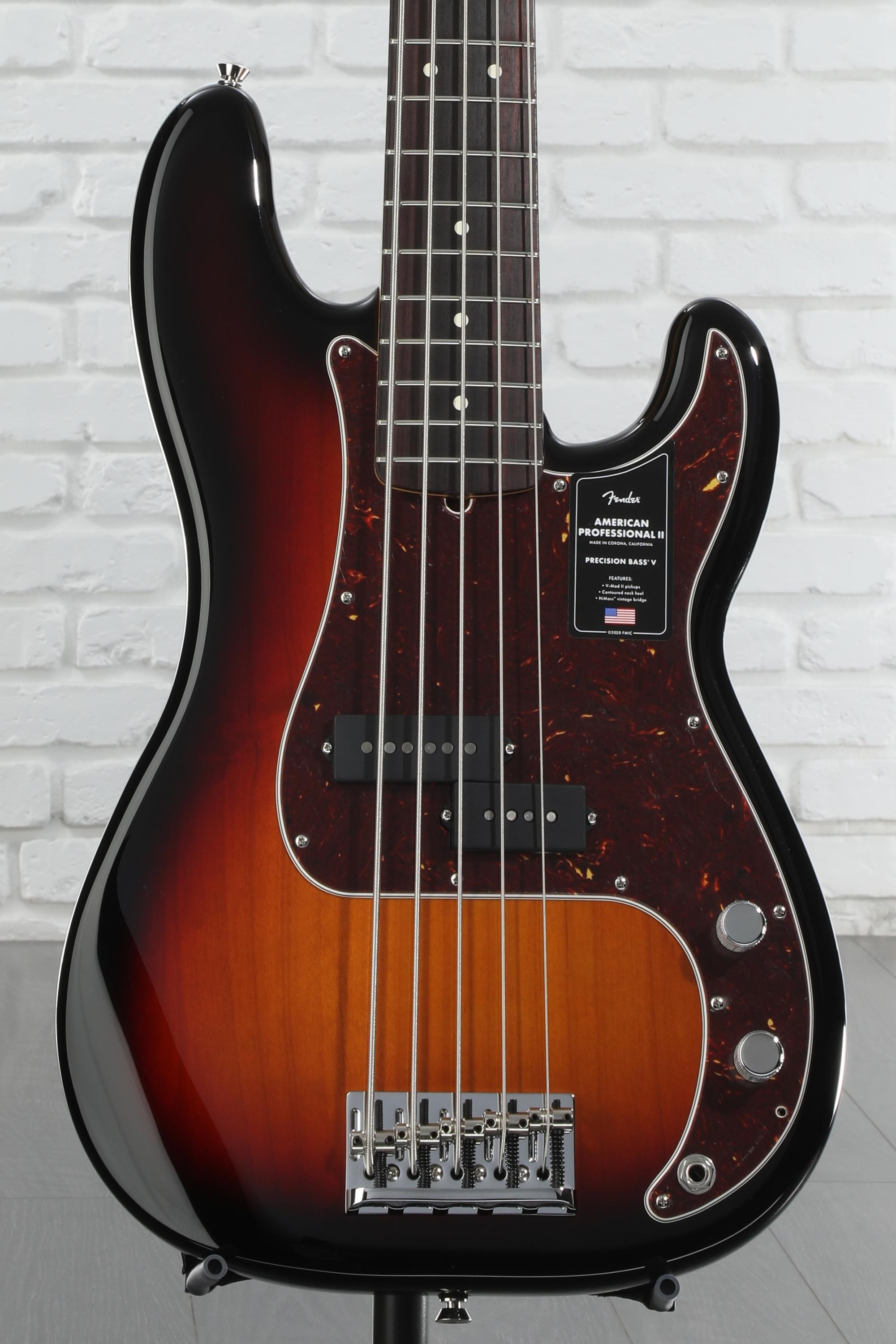 ベース Fender USA ProfessionalII PrecisionBassV American Professional II Precision Bass® V – Fender
