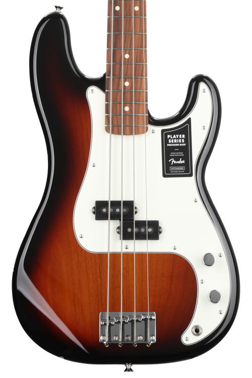 【最安値】Fender precision bass Player Fender Player Precision Bass - 3-Tone Sunburst with Pau Ferro
