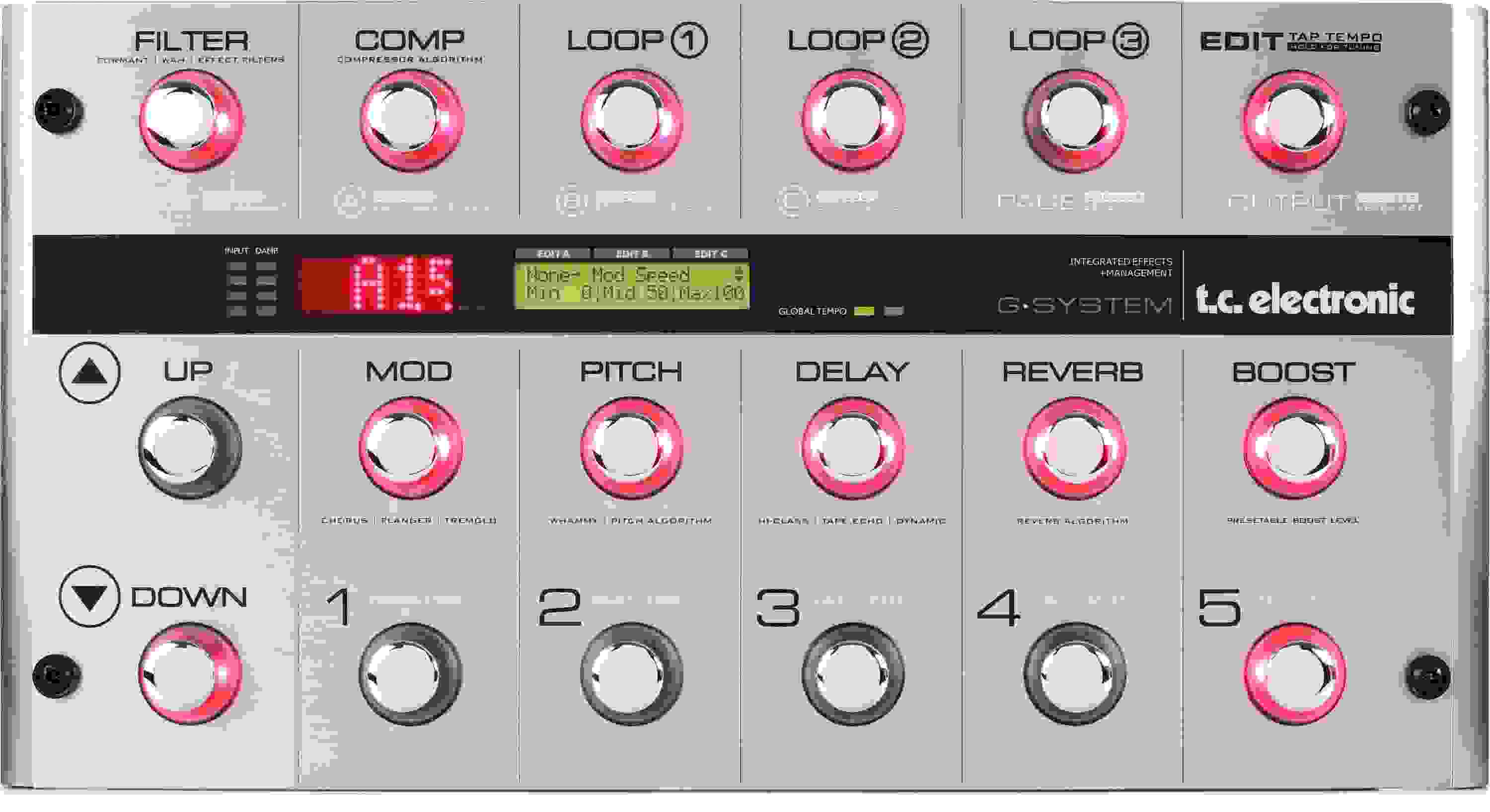 TC Electronic GSystem Multieffects Floor Processor Sweetwater