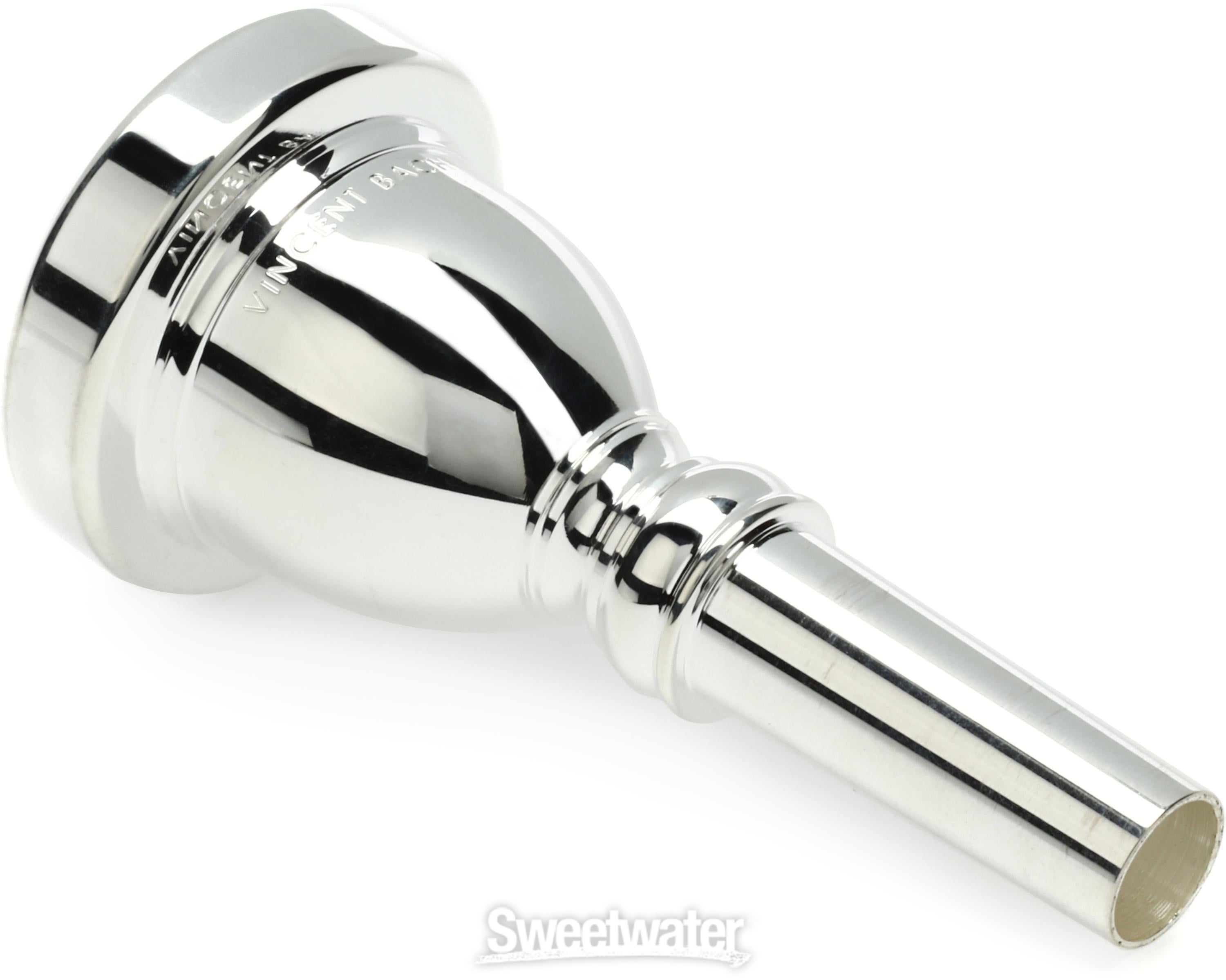 Bach 335 Classic Series Silver-plated Tuba Mouthpiece - 7 | Sweetwater