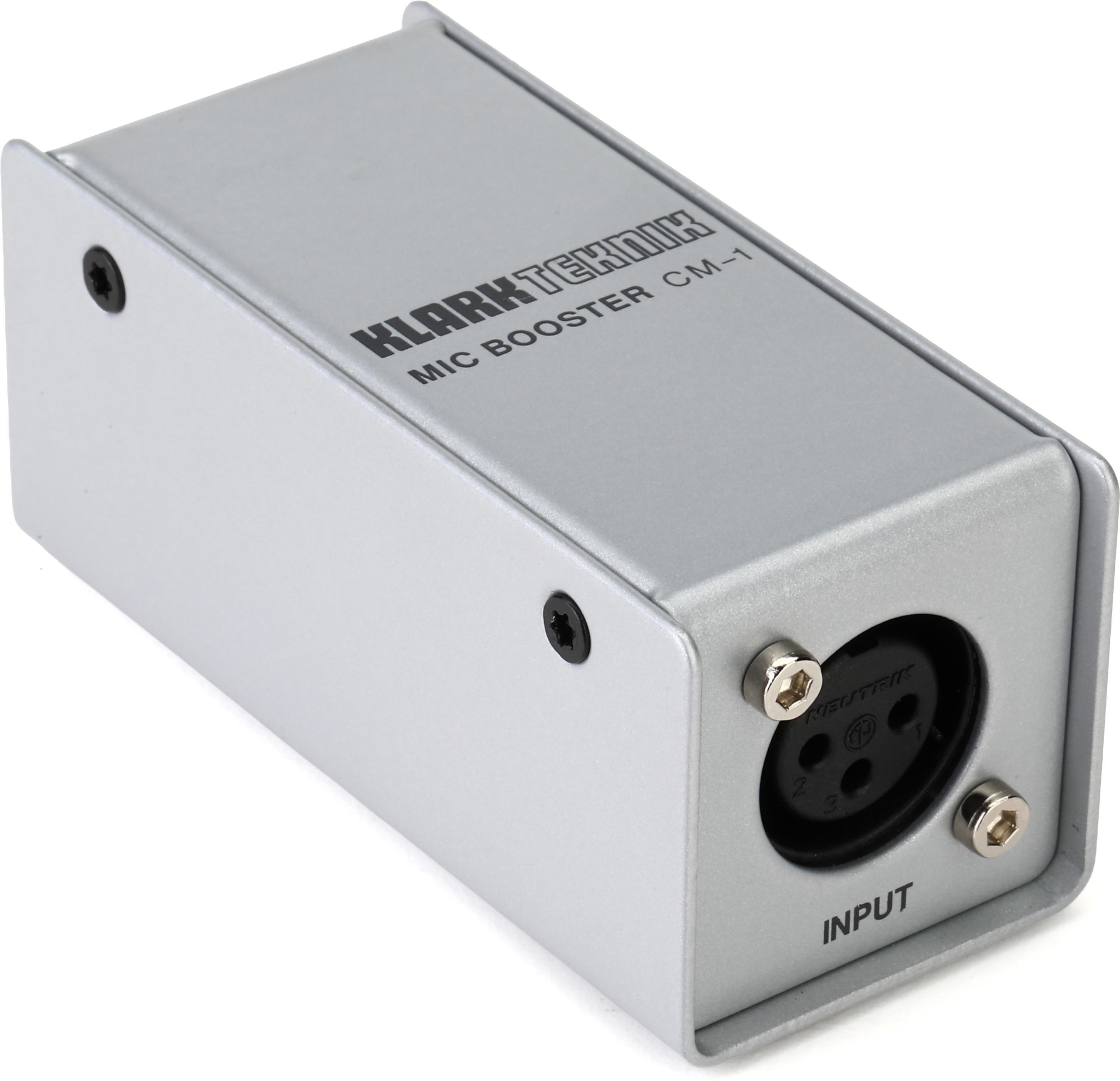 Photo of Klark Teknik MIC BOOSTER CM-1 Dynamic Microphone Booster