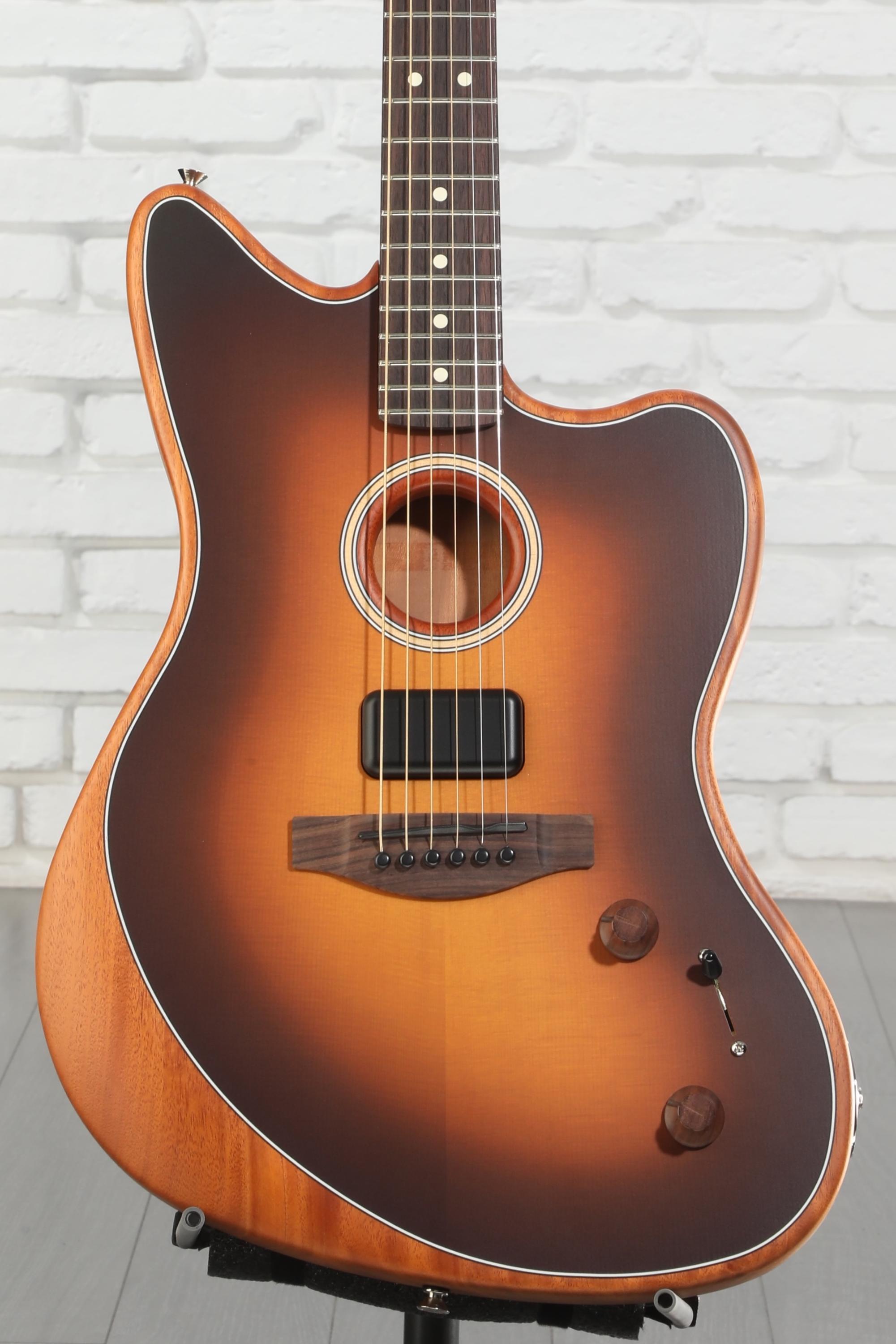 ギター Fender Acoustasonic Player Jazzmaster Amazon.com: Fender Acoustasonic Player Jazzmaster Acoustic