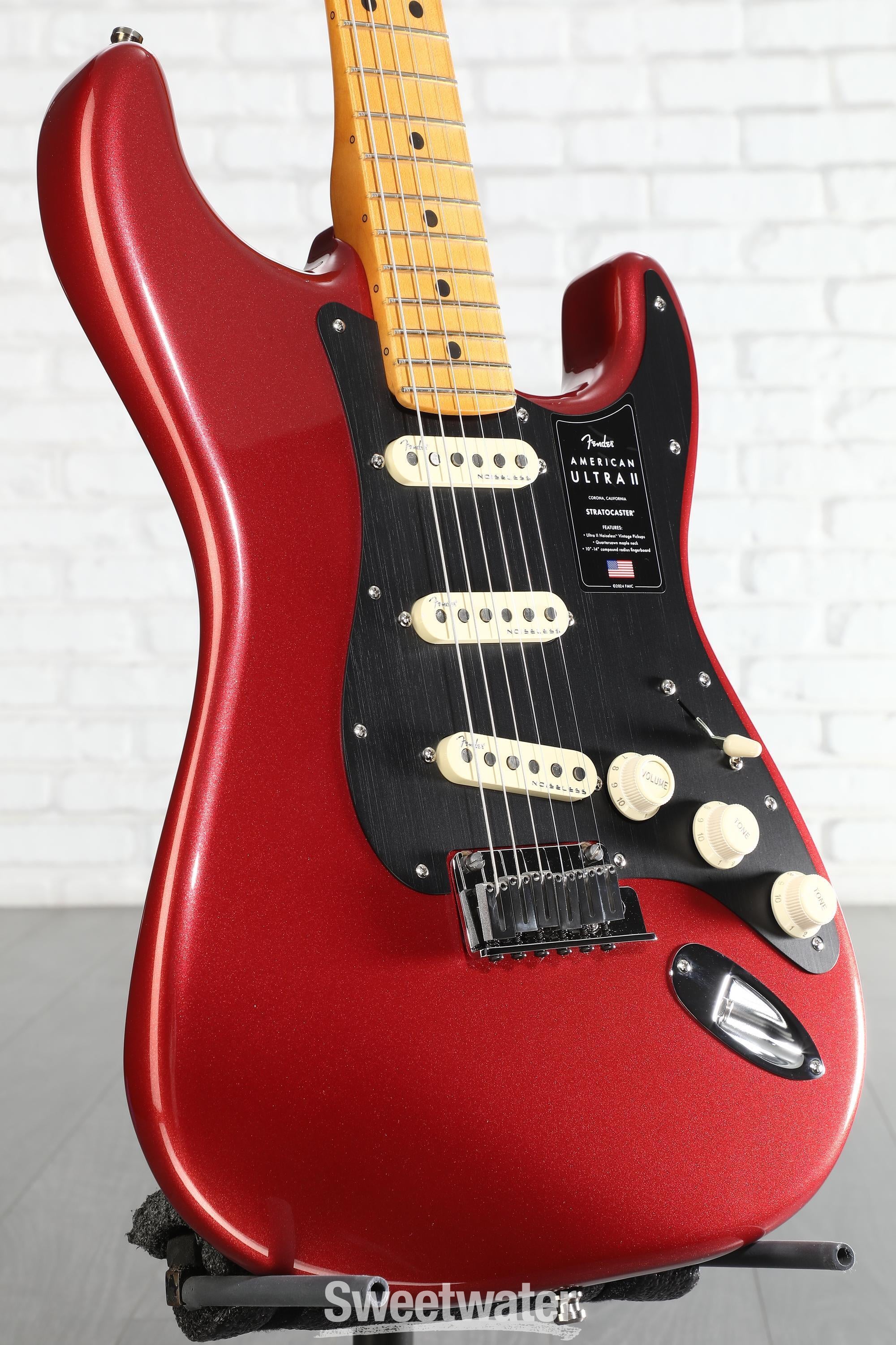 Fender American Ultra II Stratocaster Electric Guitar - Sinister