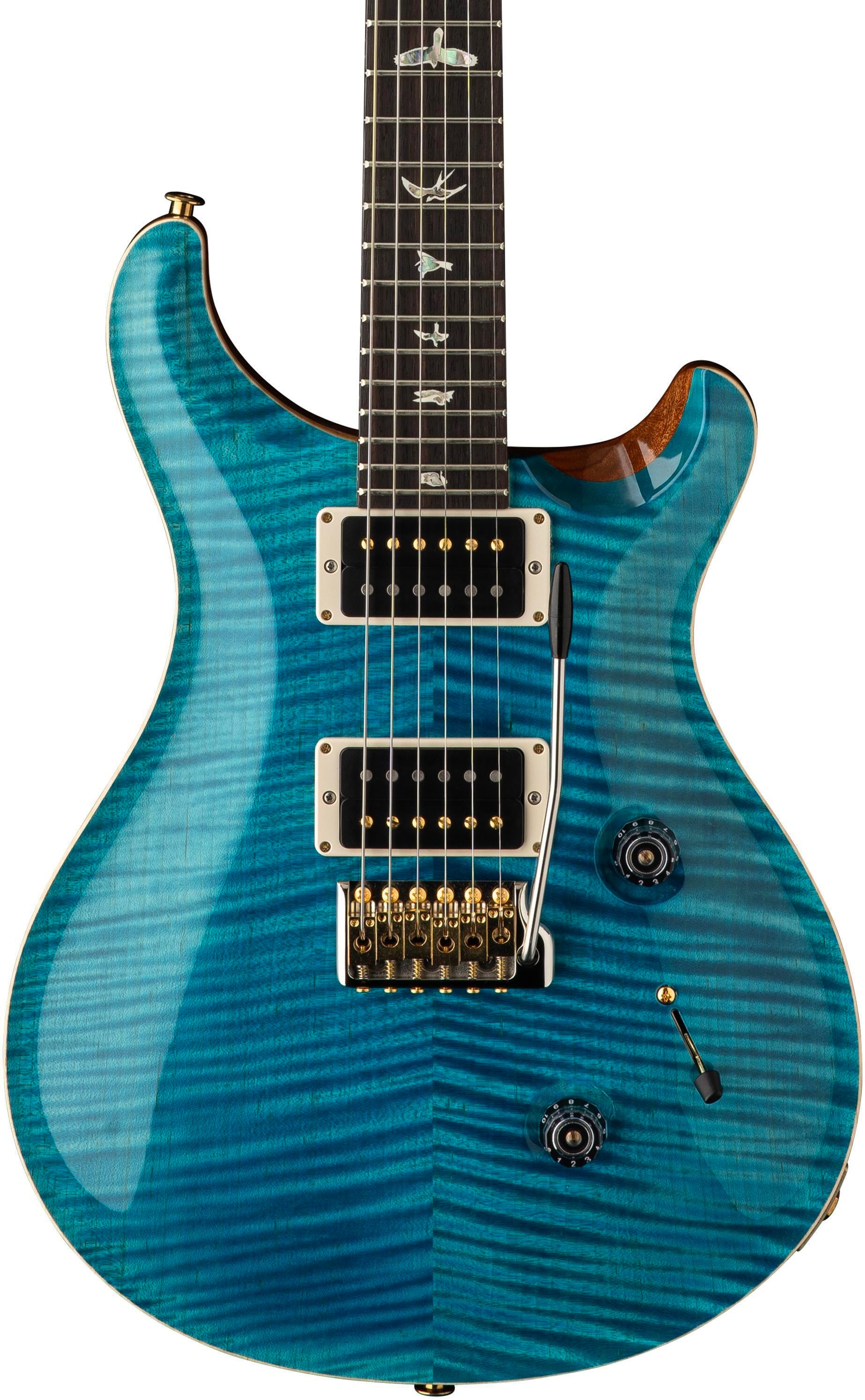 PRS Custom 24 Electric Guitar - Carroll Blue | Sweetwater