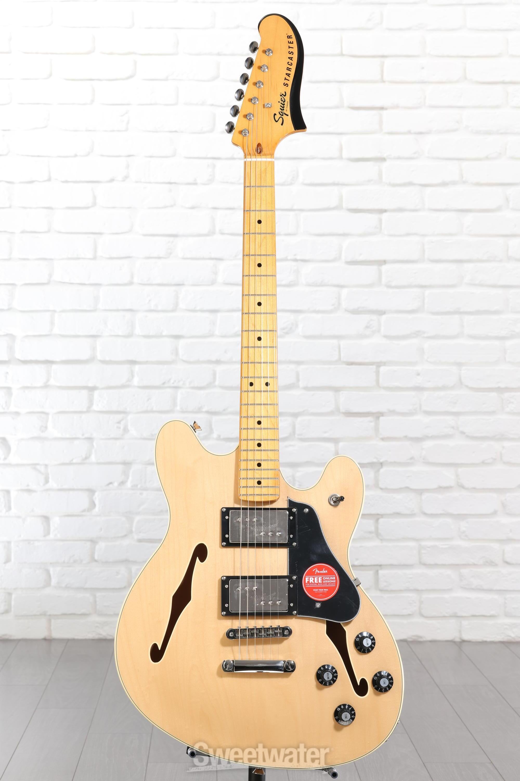 Squier Classic Vibe Starcaster - Natural | Sweetwater