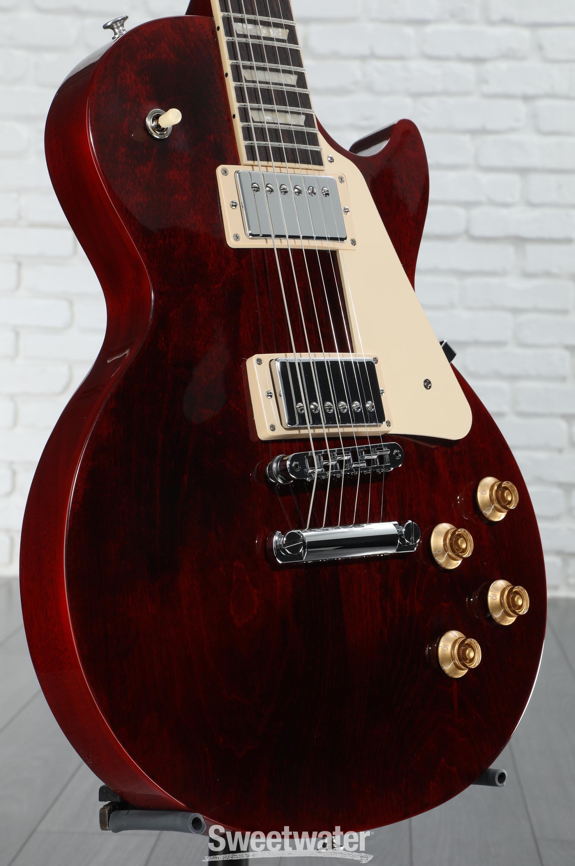 Gibson Les Paul Studio Electric Guitar - Wine Red | Sweetwater