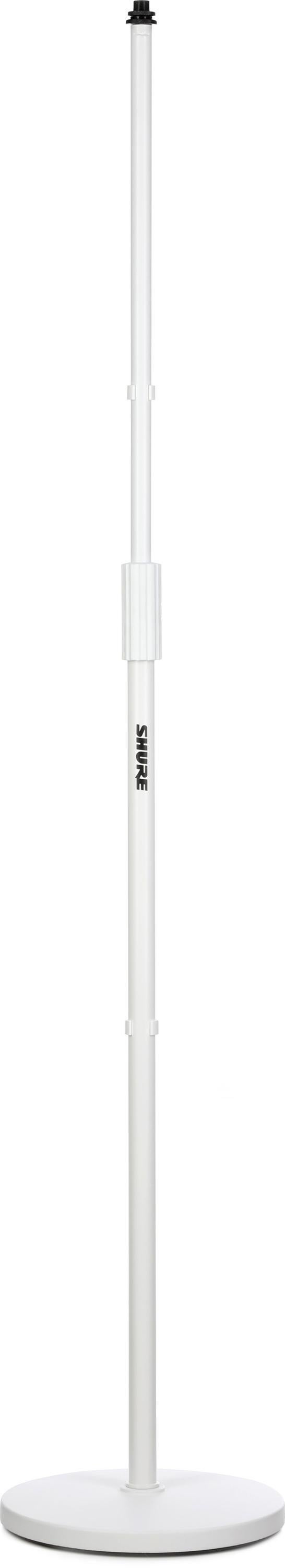 Photo of Shure by Gator SH-RBMICSTAND10 Round Base Mic Stand - White