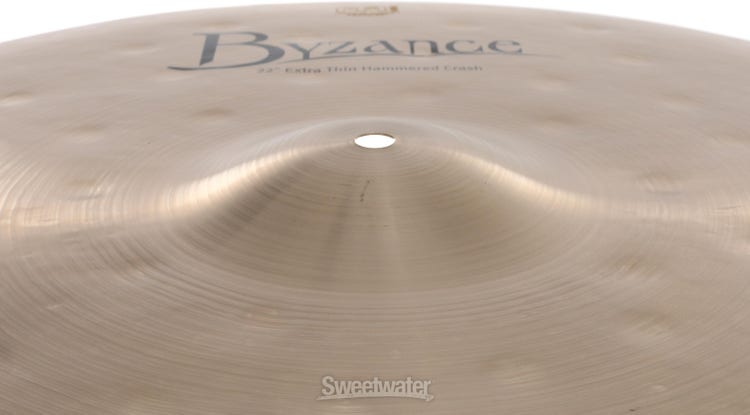 Meinl Cymbals 22 inch Byzance Traditional Extra-thin Hammered Crash Cymbal