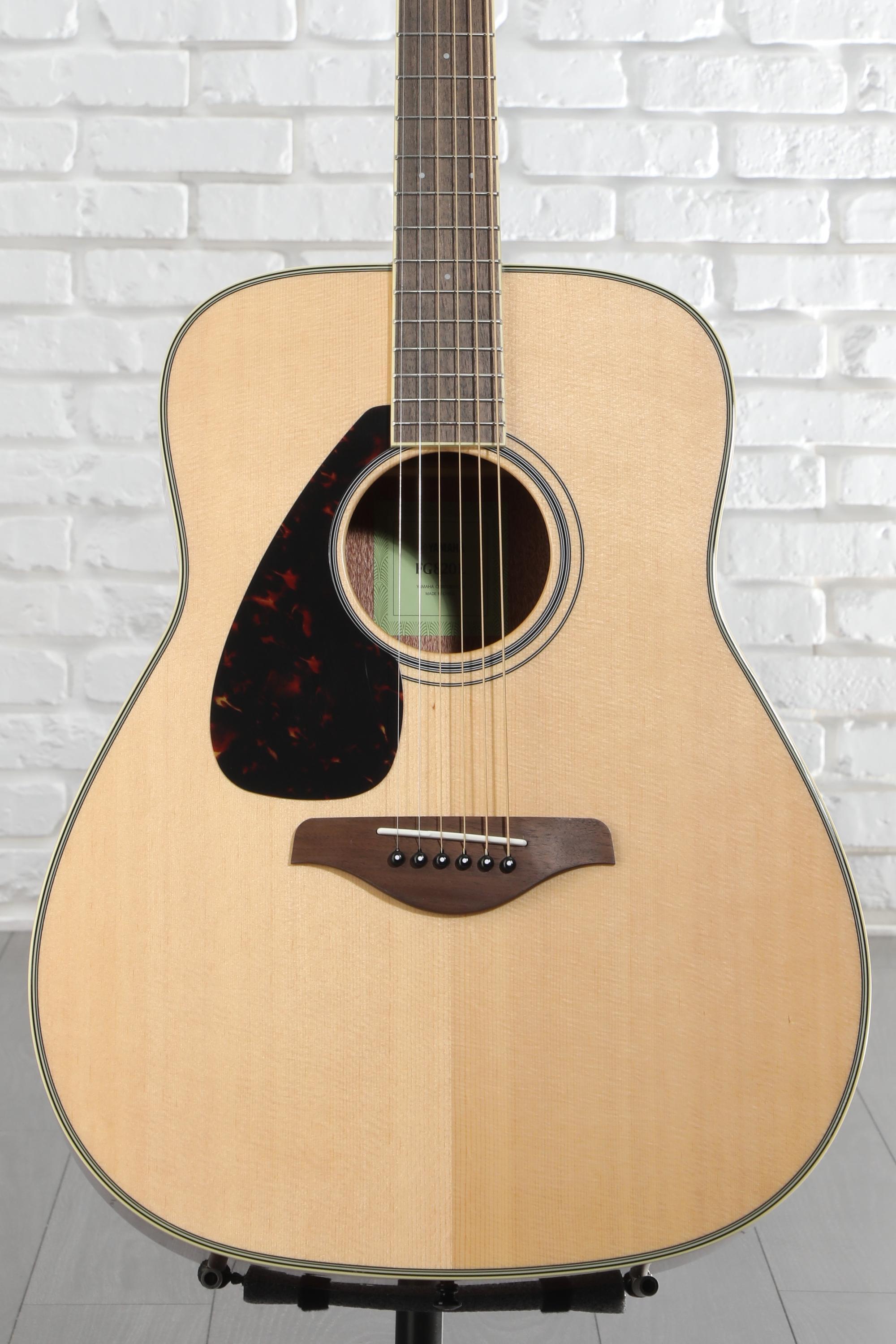 Yamaha FG820L Left-handed Dreadnought Acoustic Guitar - Natural
