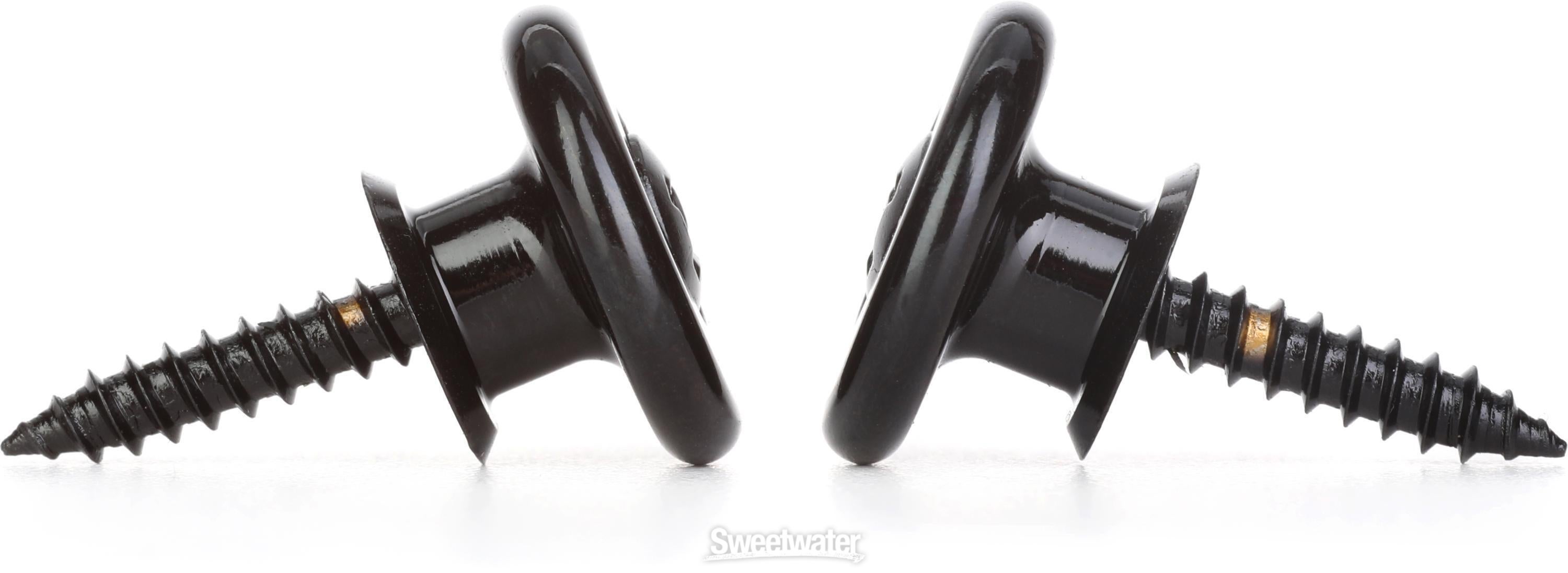 Gotoh EP-B3 Guitar Strap Pins - Black | Sweetwater