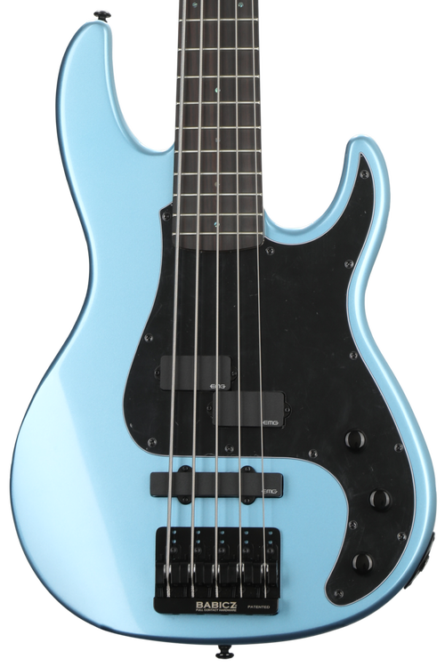 ESP LTD AP-5 Bass Guitar - Pelham Blue | Sweetwater
