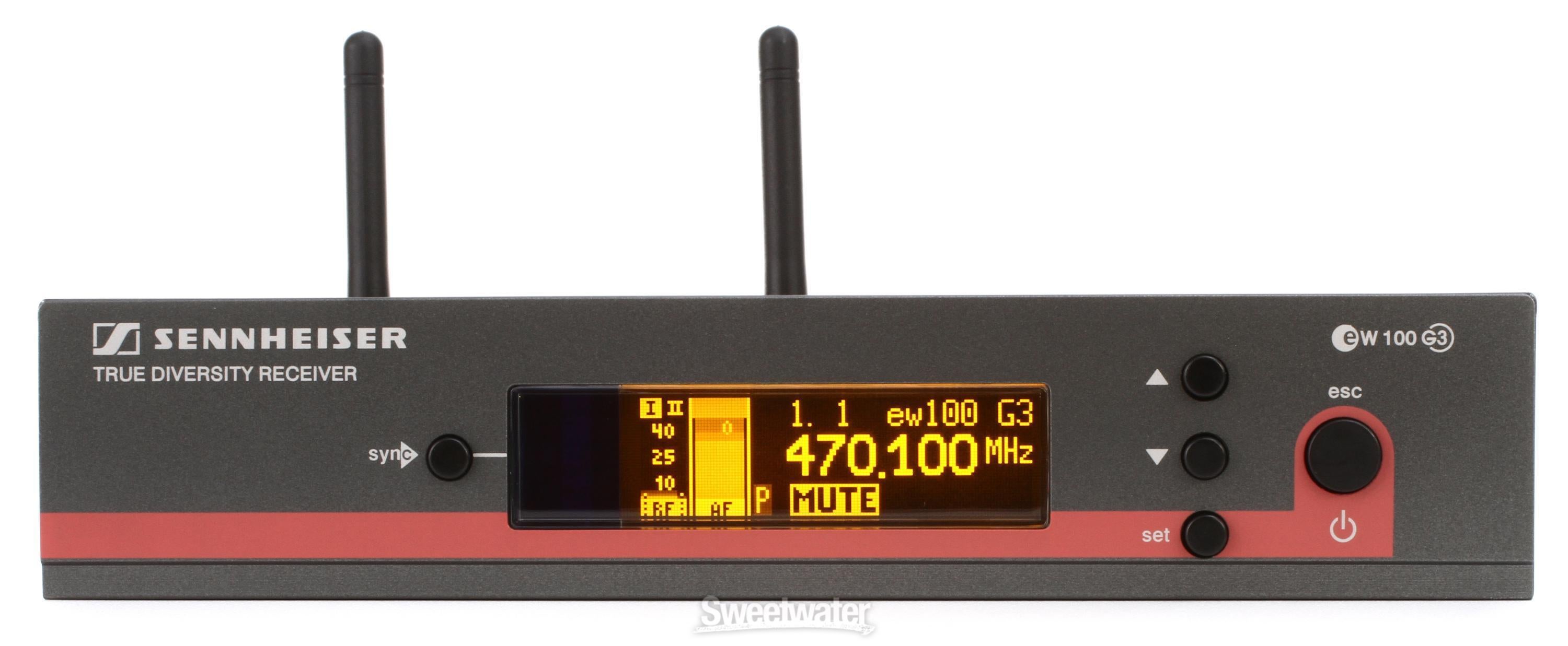 【値下げ】未使用・SENNHEISER EW135 G3 ワイヤレスマイクセット Sennheiser EW135 G3 Wireless Handheld Microphone System Kit (A: