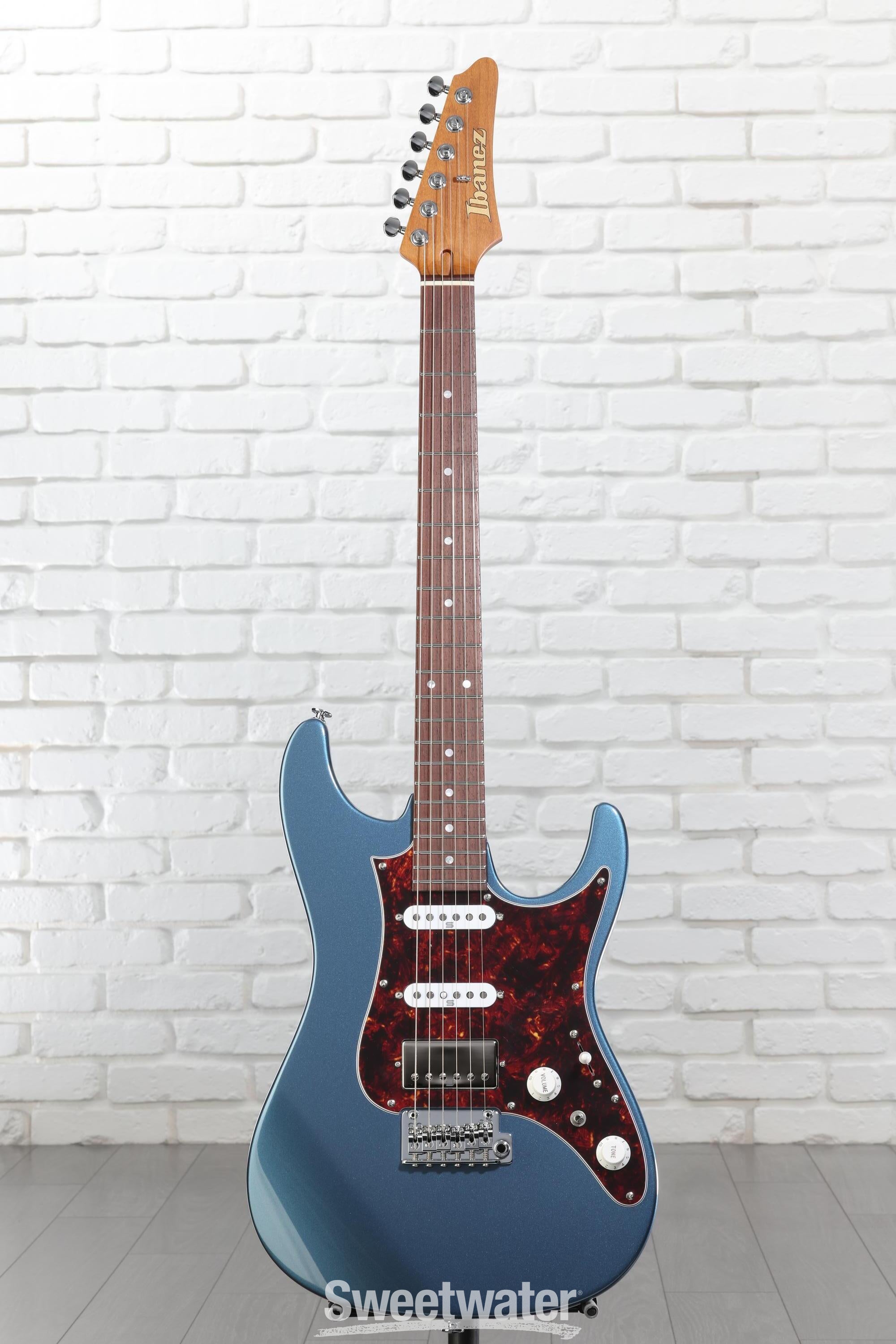 ギター Ibanez Prestige AZ2204N-PBM Ibanez Prestige AZ2204N Electric Guitar - Prussian Blue Metallic