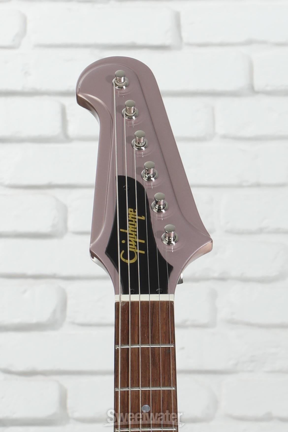 Epiphone 1963 Firebird I Electric Guitar - Heather Poly