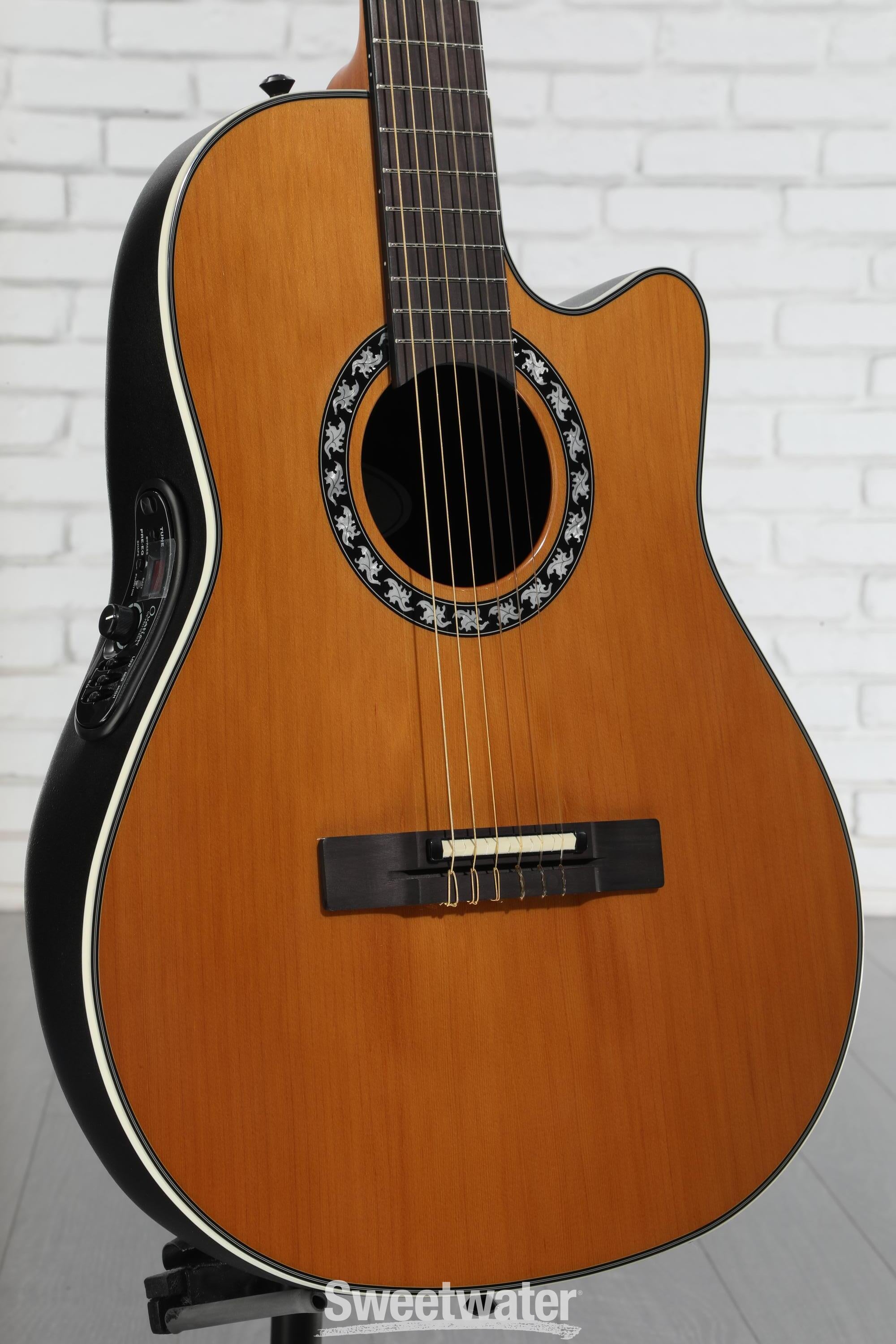 Ovation Timeless Classic Nylon Acoustic-Electric Guitar