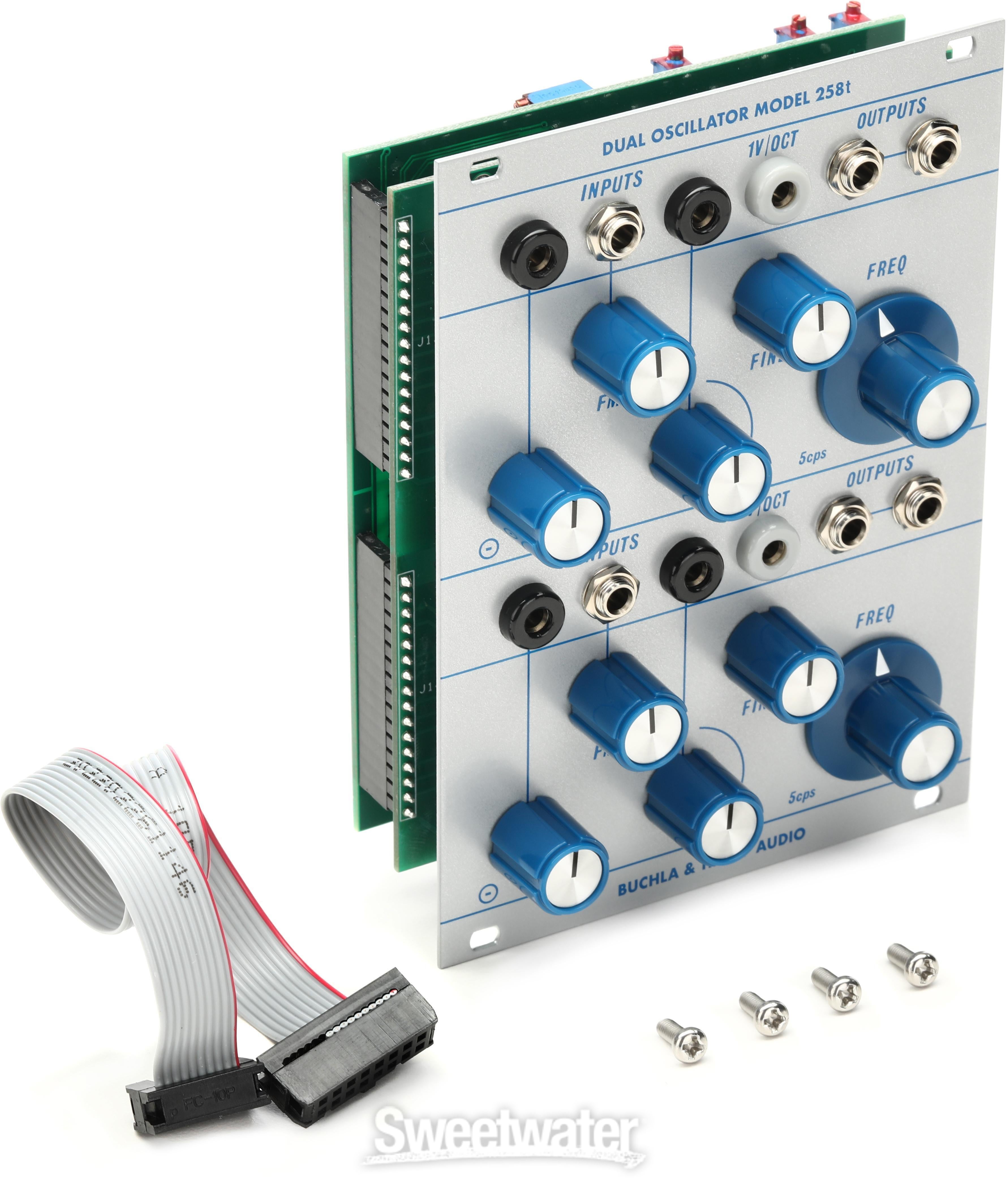 Tiptop Audio Buchla 258t Dual Oscillator Eurorack Module | Sweetwater