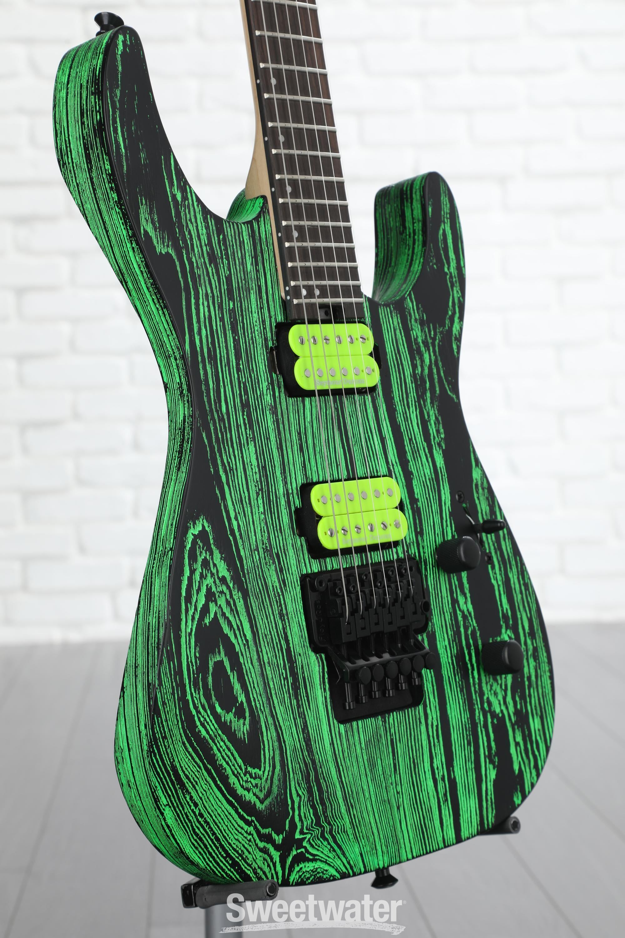Jackson Pro Series Dinky DK2 Ash - Green Glow | Sweetwater