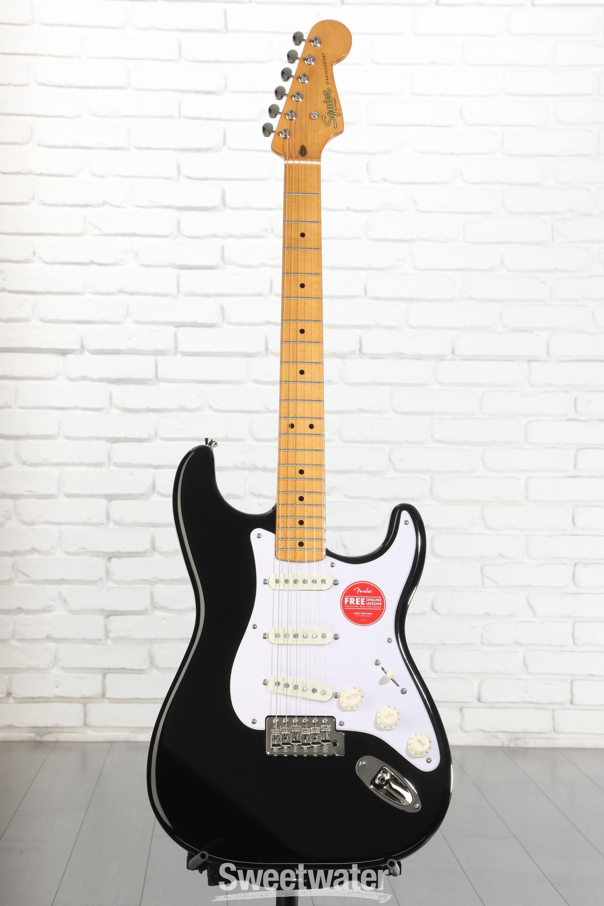 Squier Classic Vibe '50s Stratocaster - Black | Sweetwater