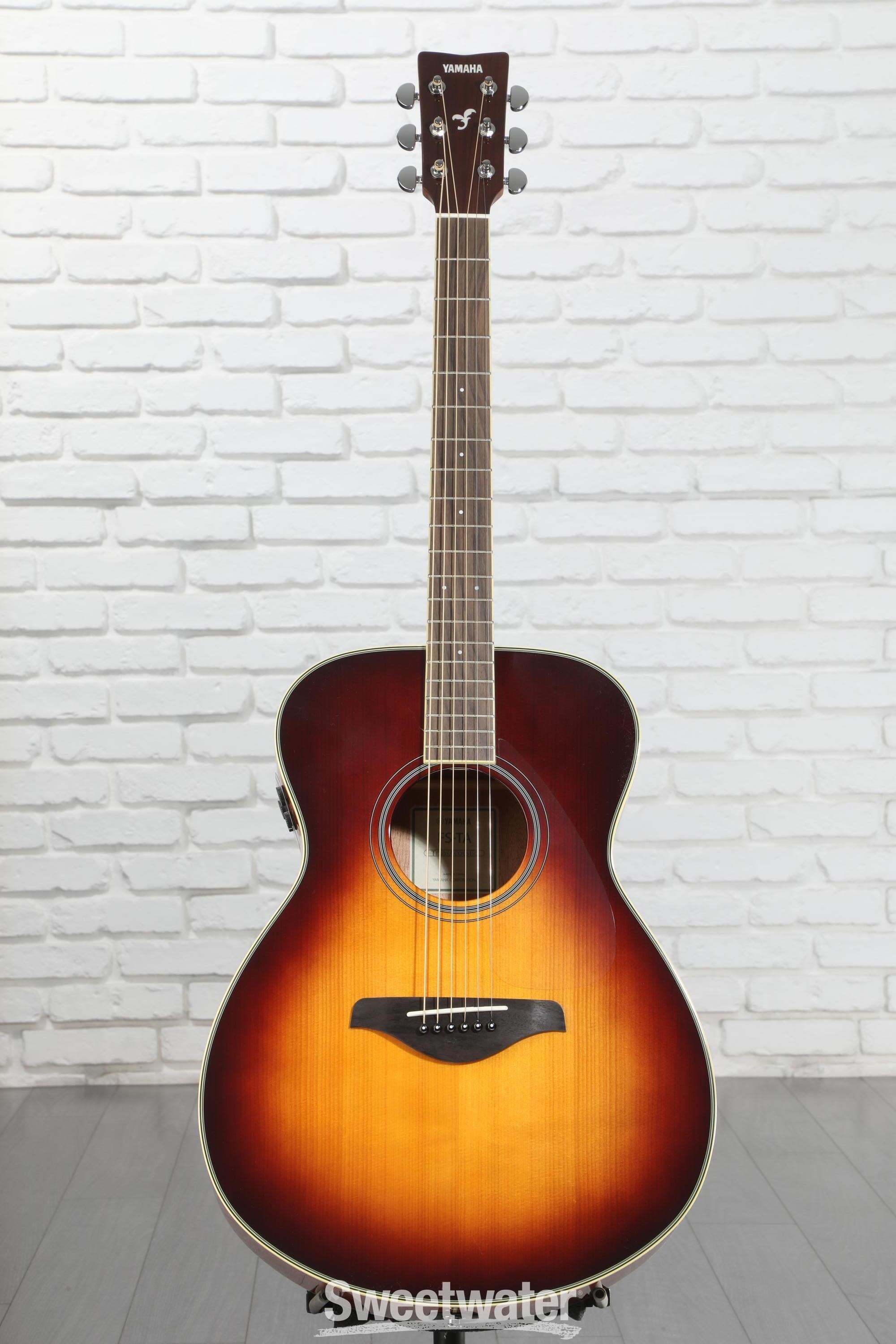 ギター YAMAHA FS-TA Yamaha FS-TA TransAcoustic Concert Acoustic-Electric Guitar