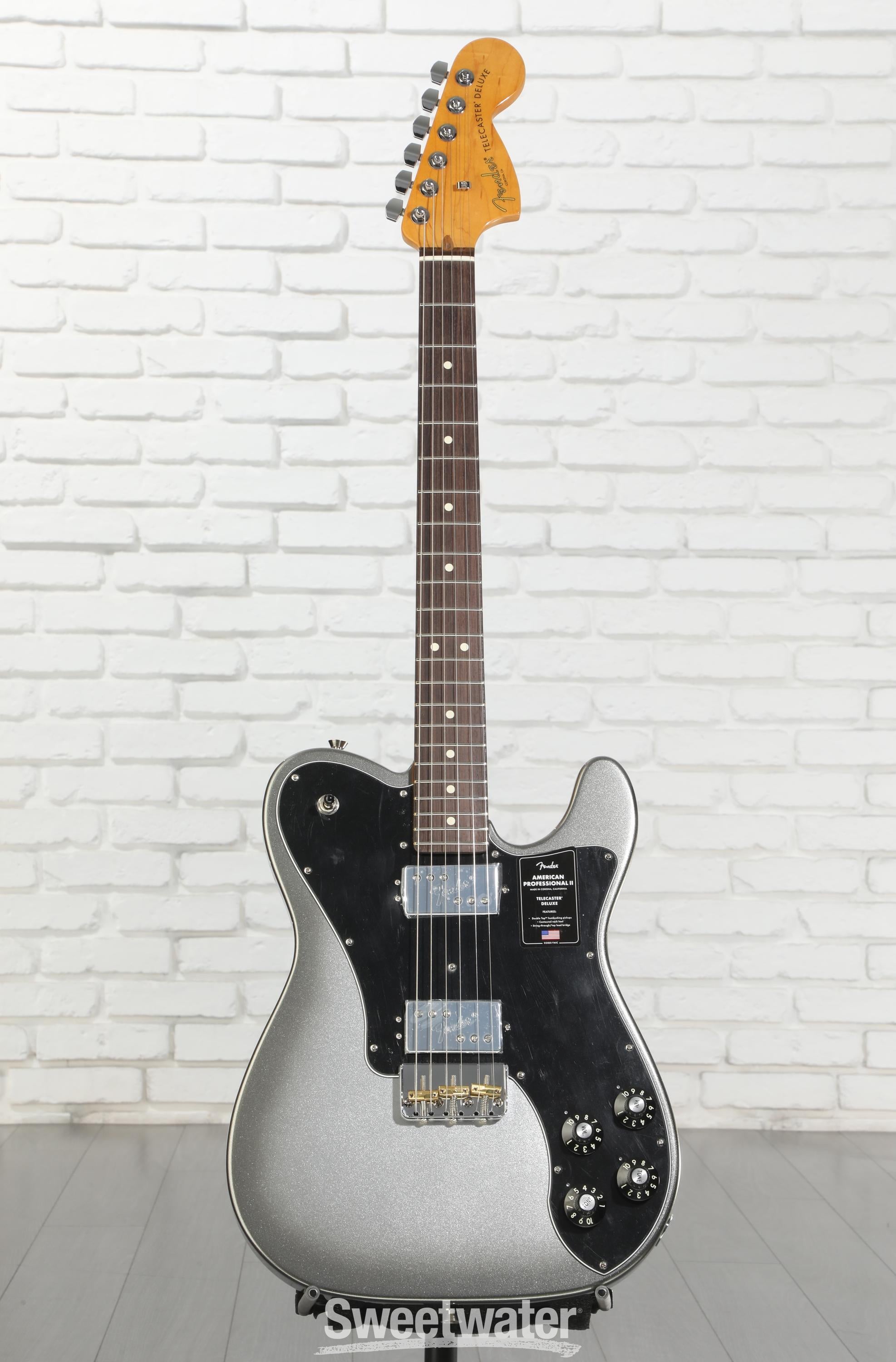 Fender American Professional II Telecaster Deluxe - Mercury with