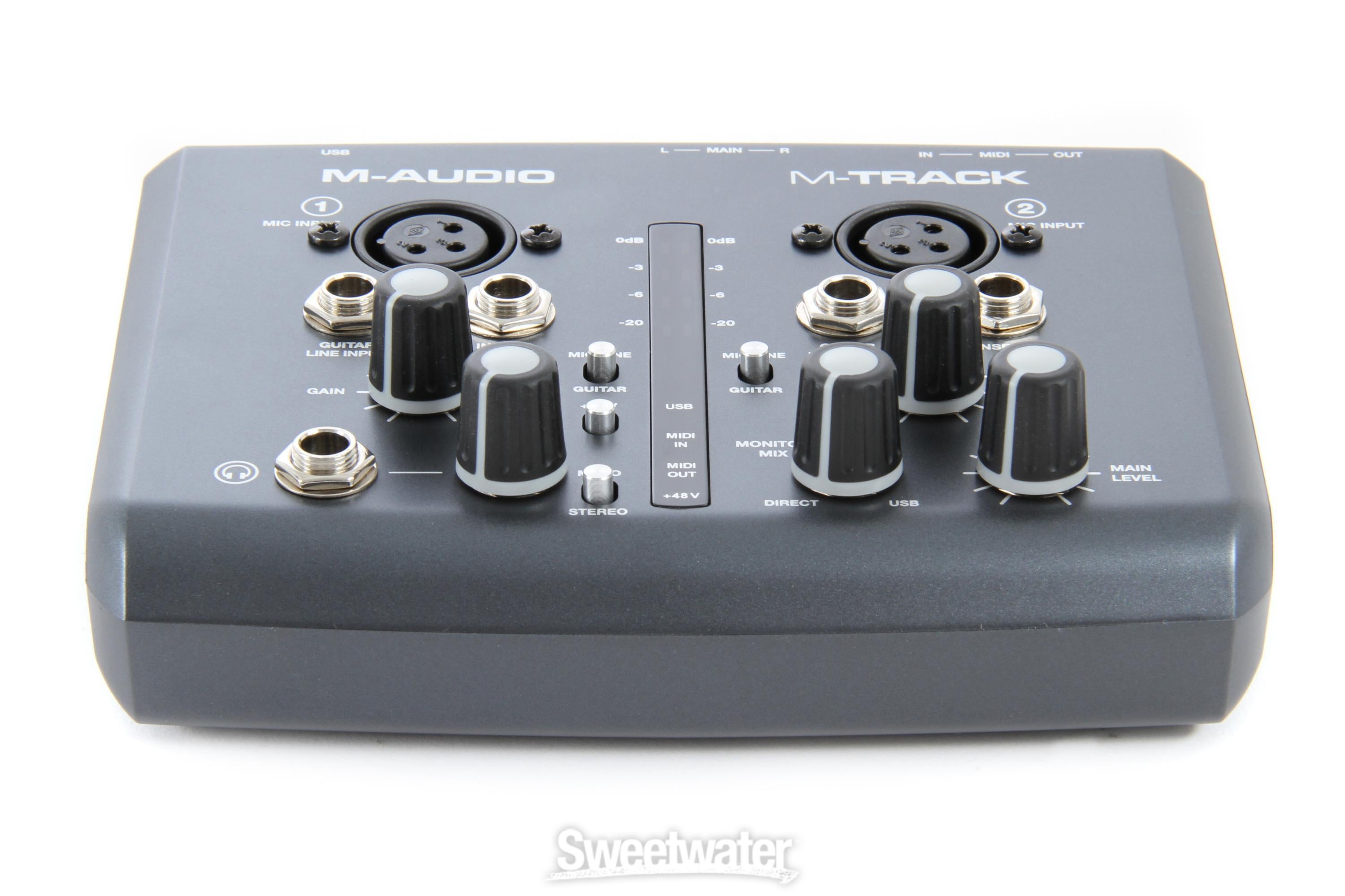 M-Audio M-Track | Sweetwater M-Audio M-Track | Sweetwater