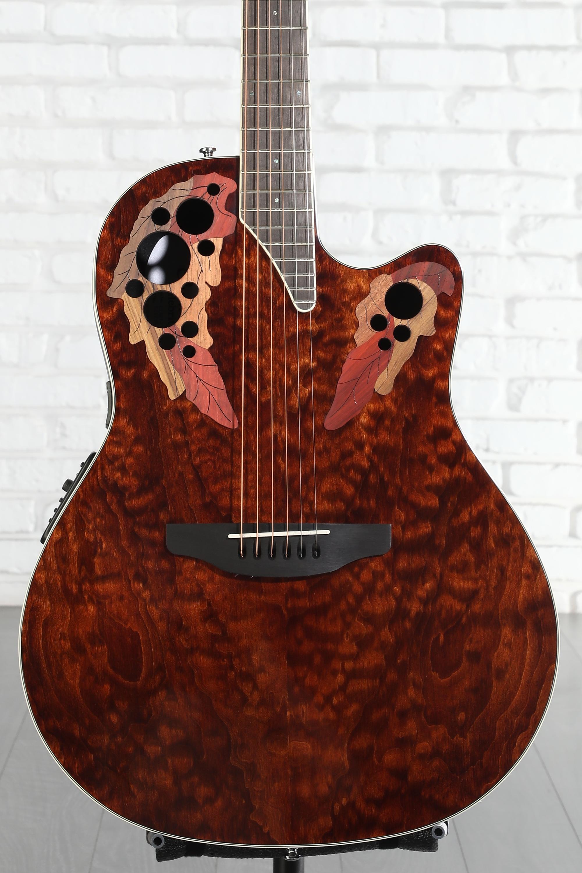 Ovation Celebrity Elite CE48P-TGE Super Shallow Acoustic-Electric