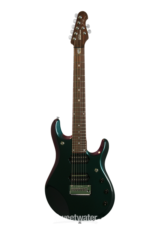 Ernie Ball Music Man JP7 All Rosewood Neck Ltd Run - Mystic Dream