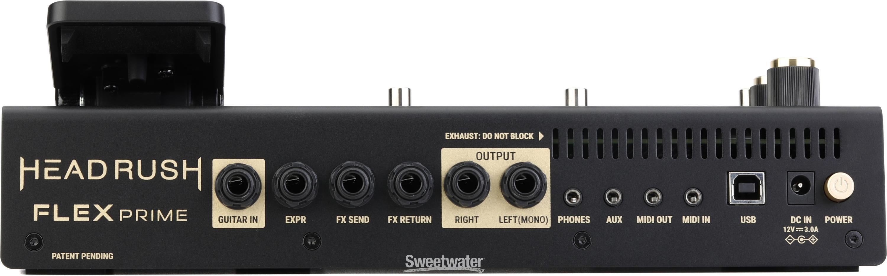[美品]Headrush FlexPrime The Ultimate, Compact Multi-FX Processor for Guitar and Bass